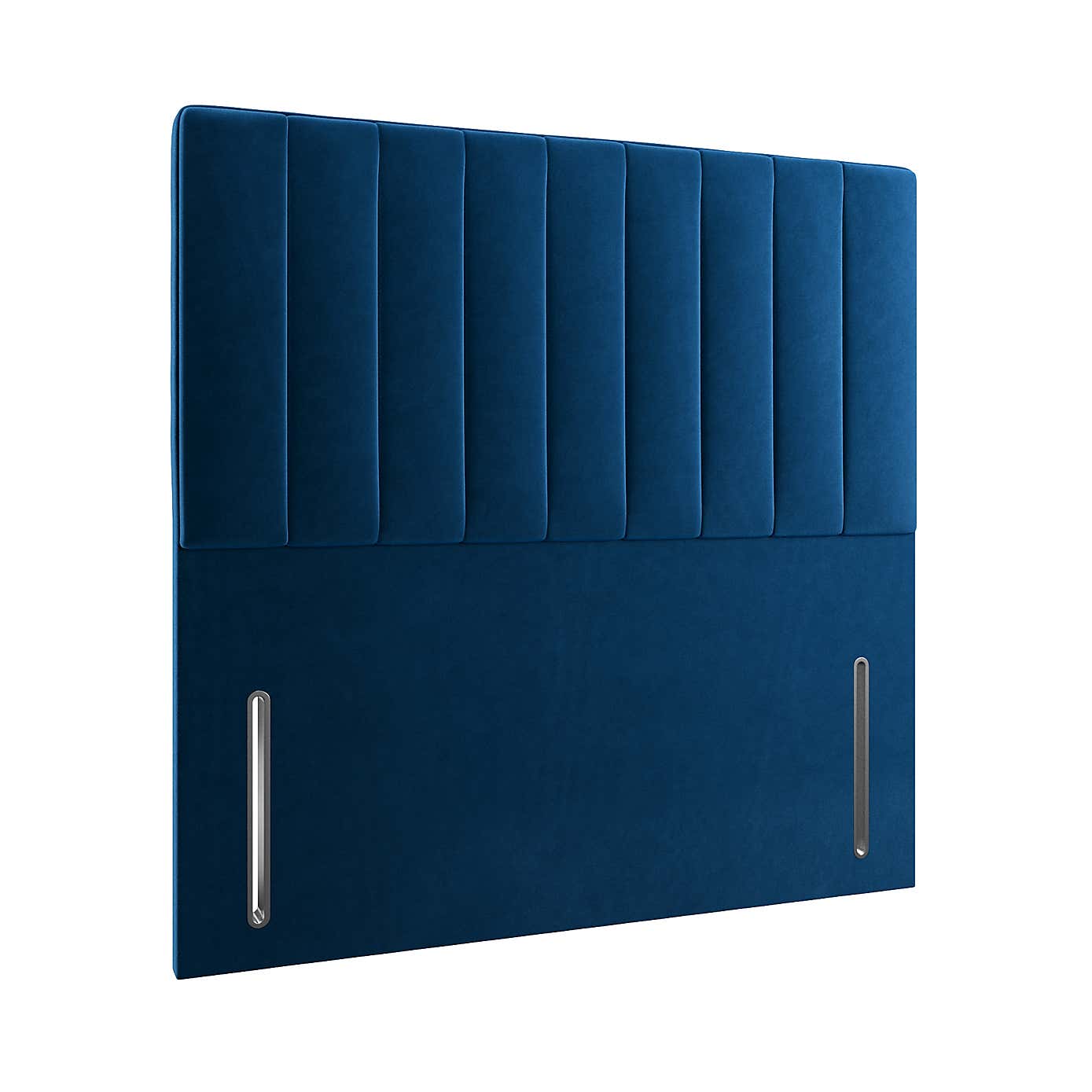 Velvet Vertical Stripe Headboard