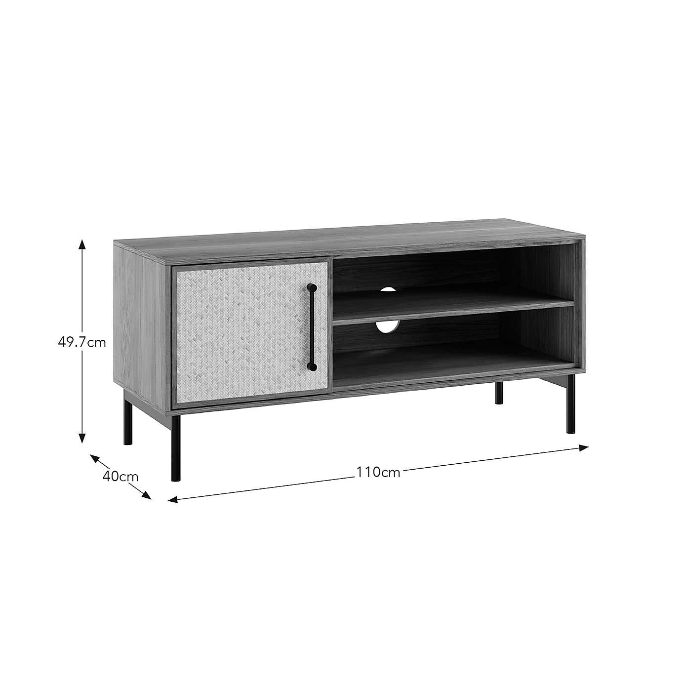 Hendrick Standard TV Unit for TVs up to 50"
