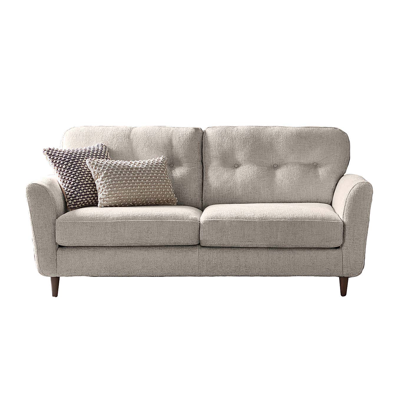 Sven Chunky Chenille 3 Seater Sofa