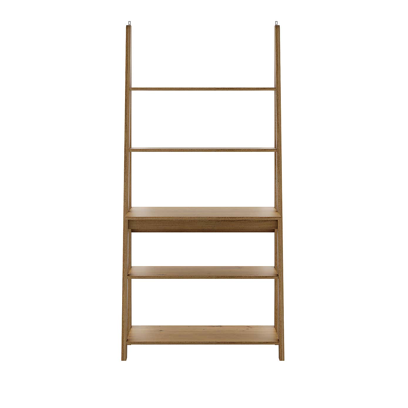 Tiva Oak Ladder Desk