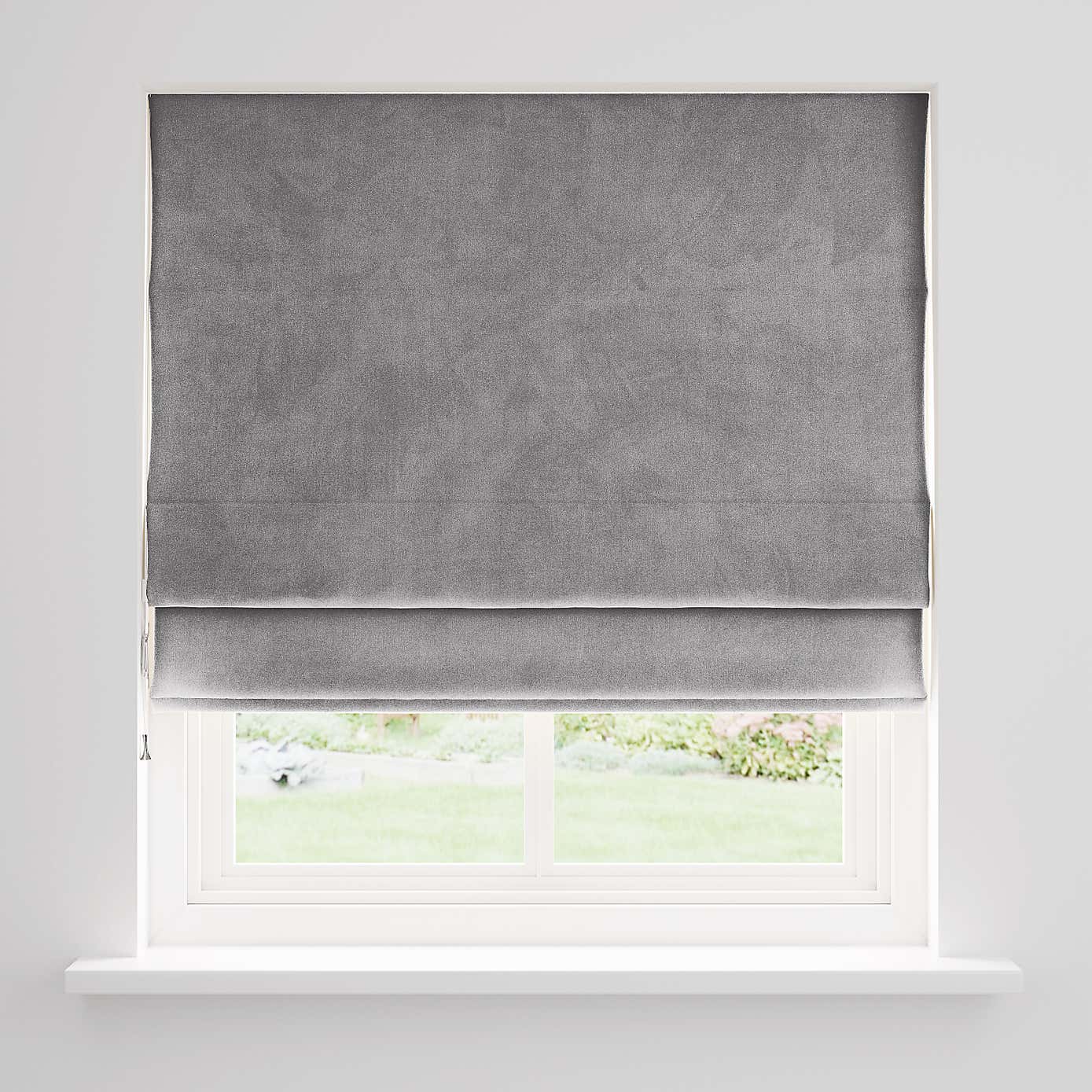 Recycled Velour Roman Blind