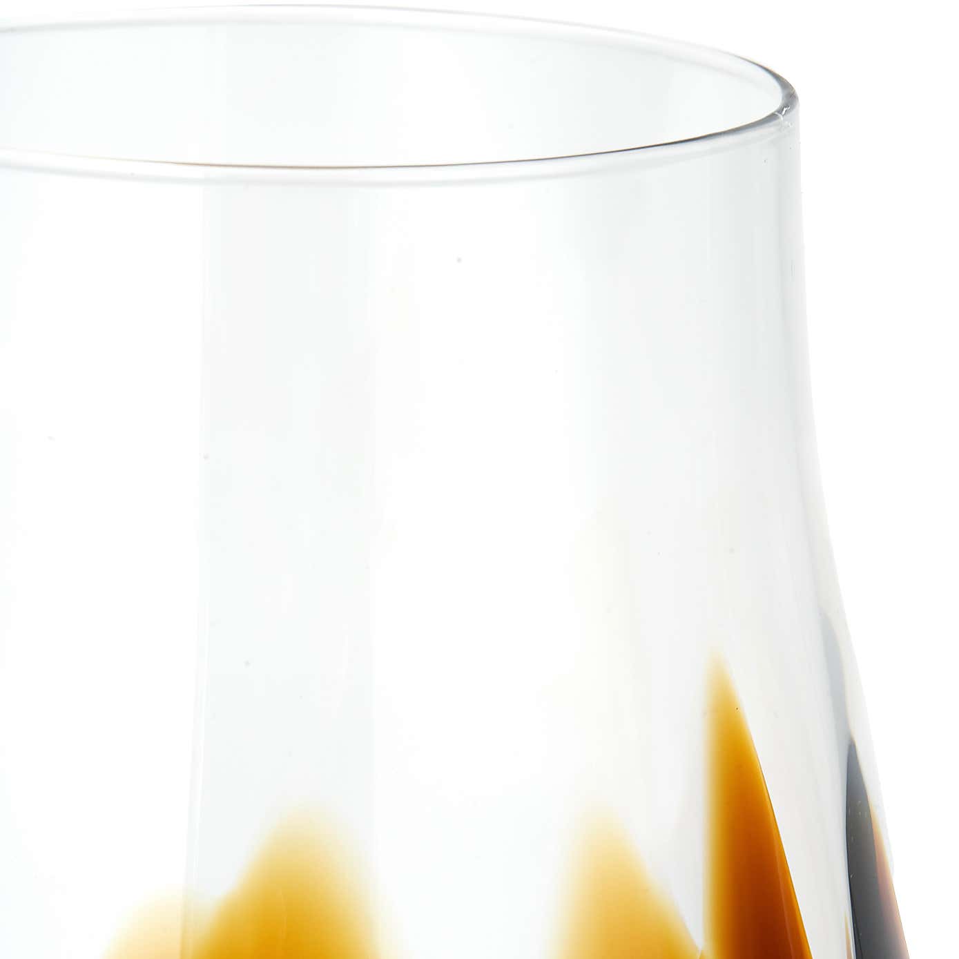 Ombre Glass Bell Vase