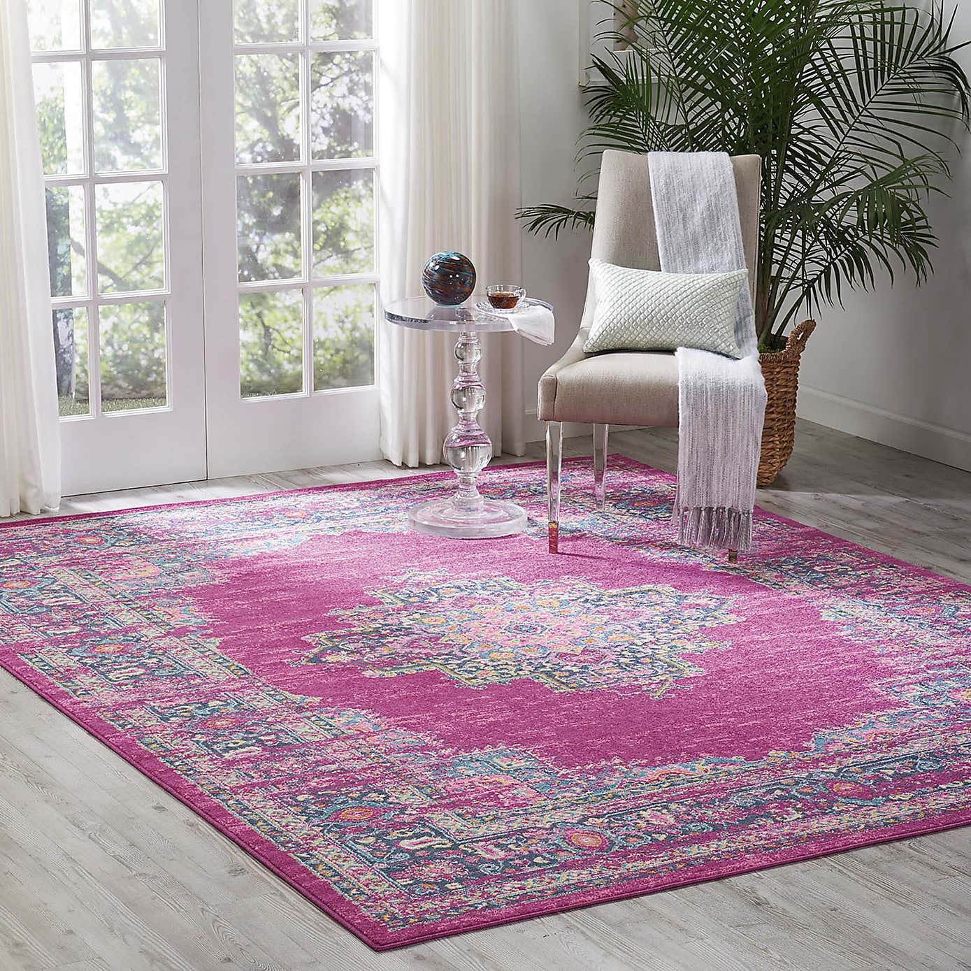 Fuchsia Passion 2 Rug