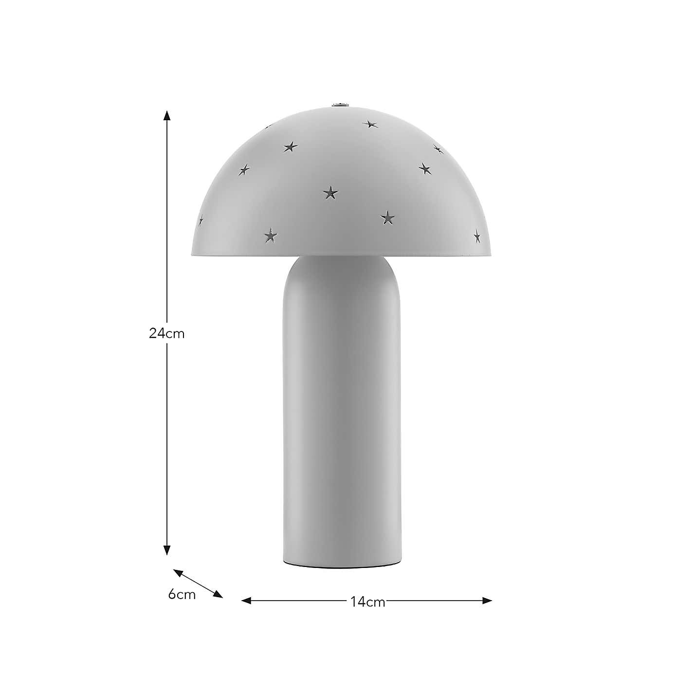 Portable Star Rechargeable Touch Dimmable Table Lamp