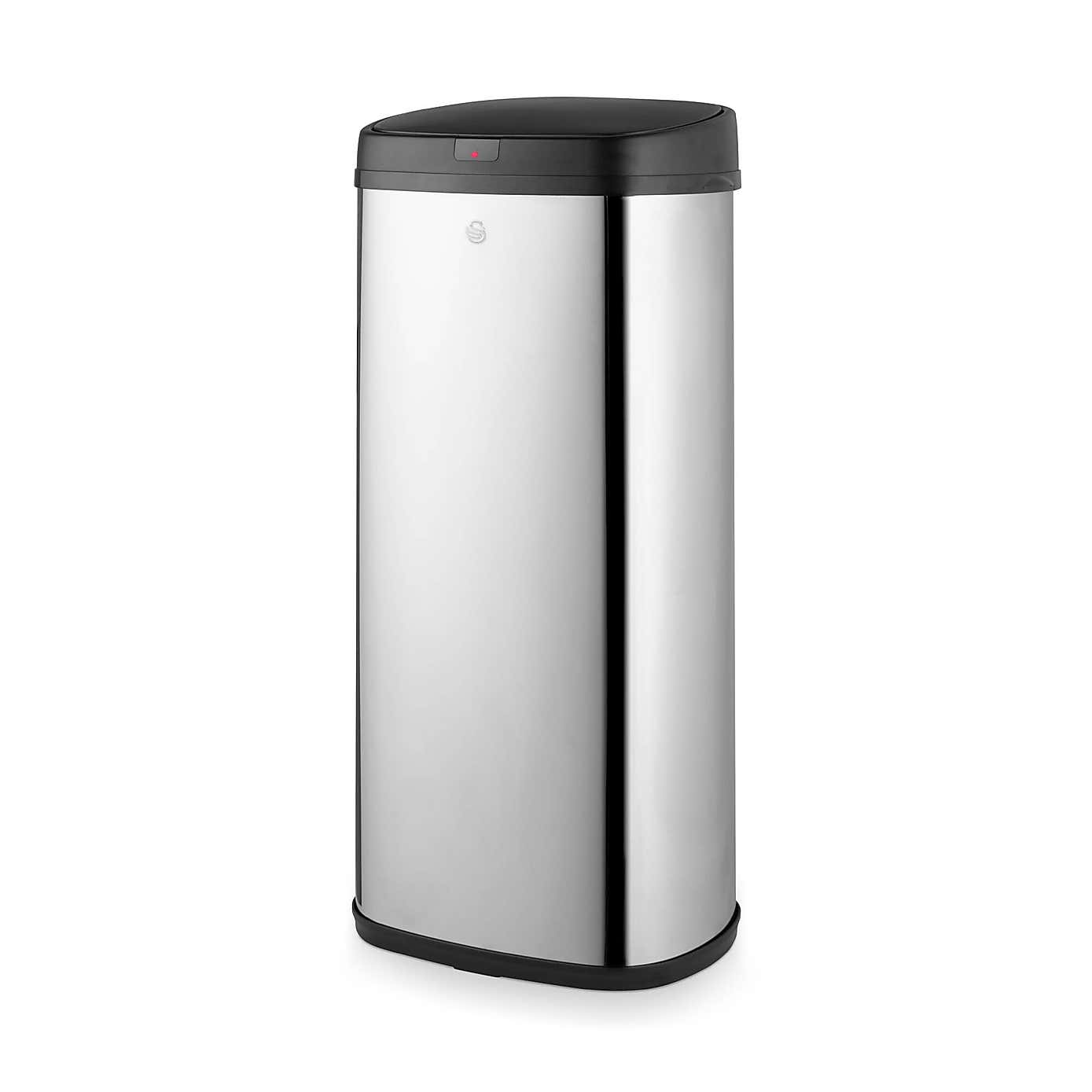 Swan 50L Square Sensor Bin