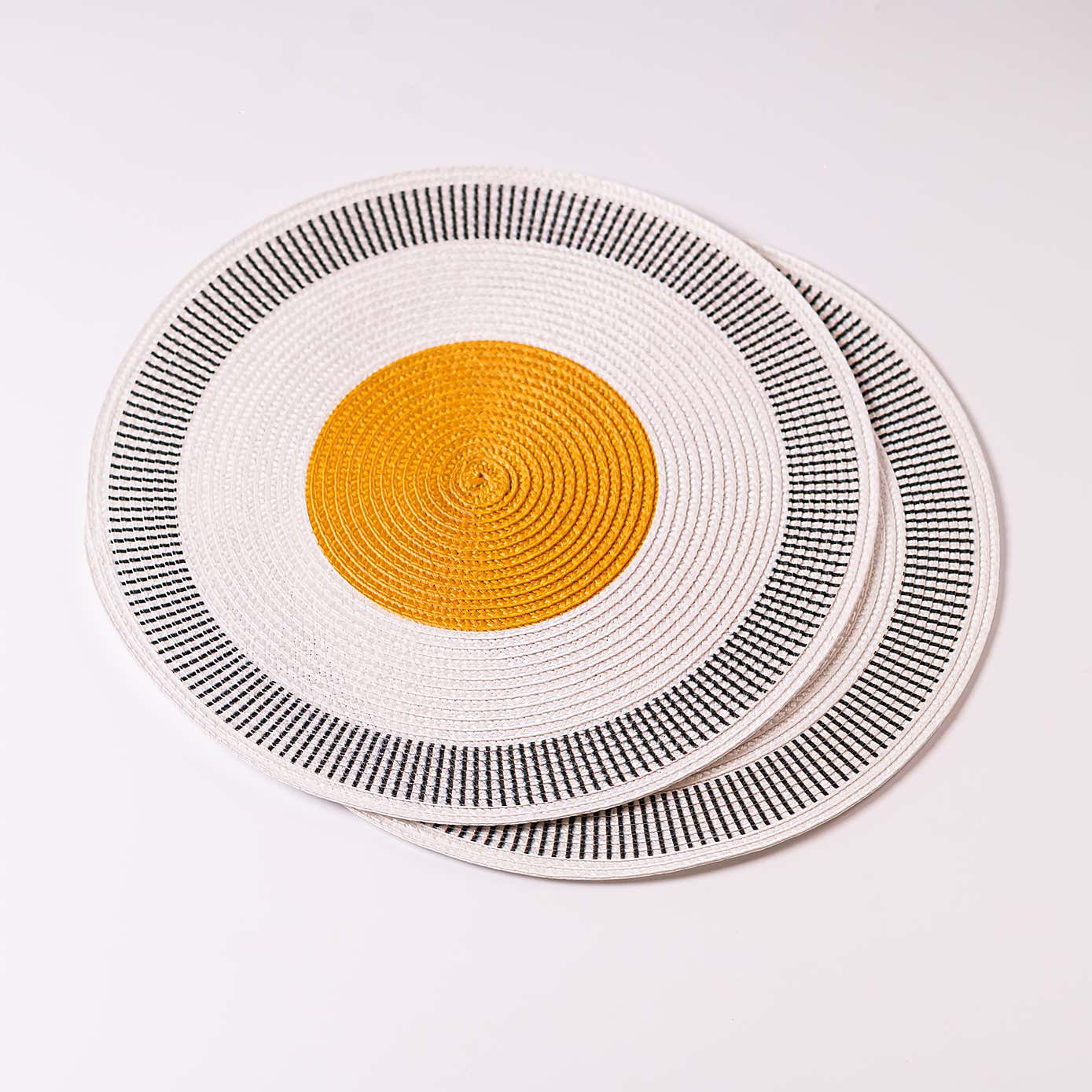 Set of 2 Modern Woven Placemats