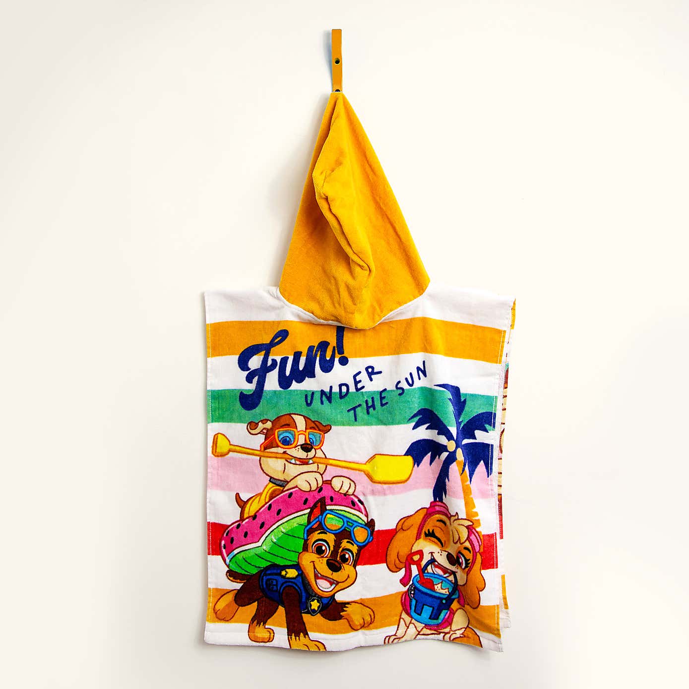 Paw Patrol Sunny Cotton Towel Poncho