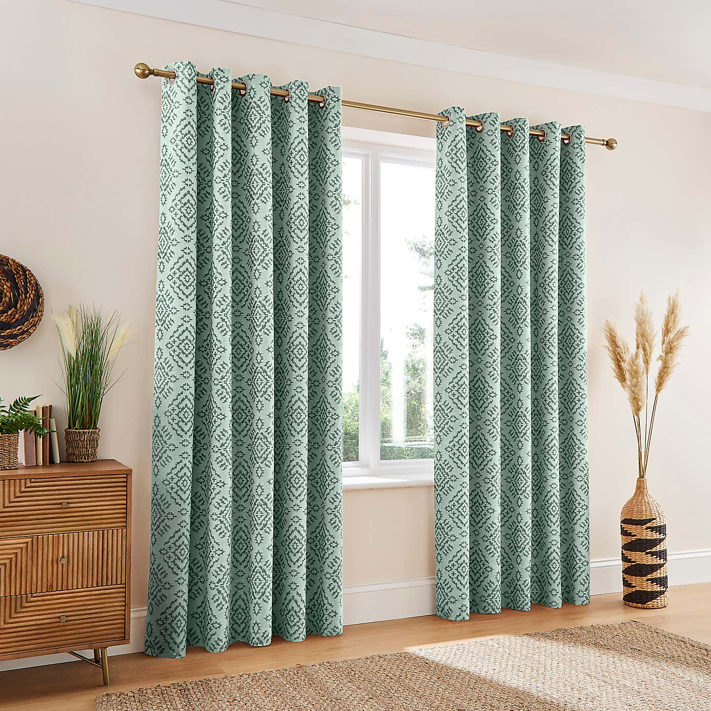 Azira Blackout Eyelet Curtains