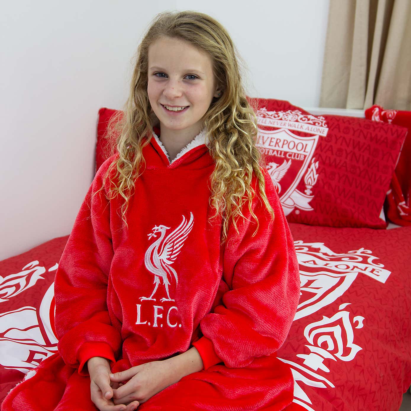 Liverpool Redout Hooded Wearable Fleece