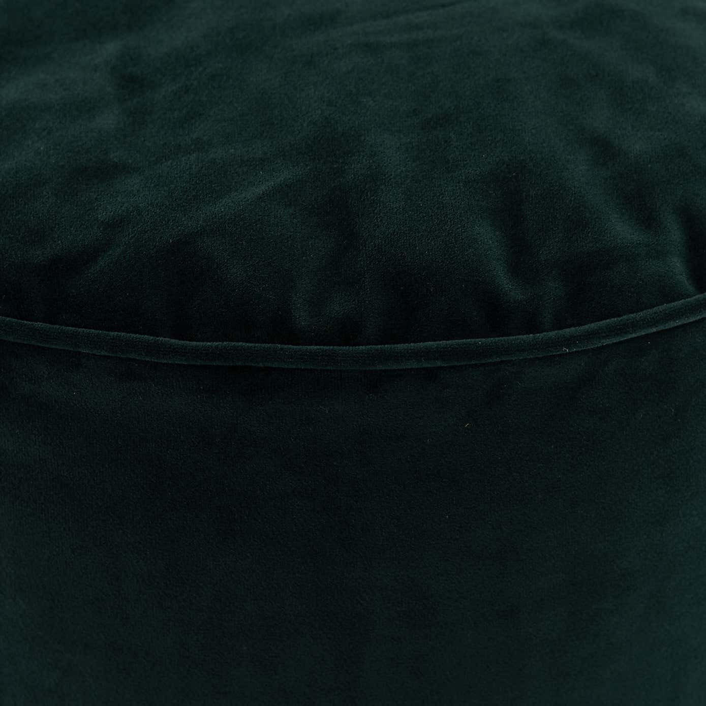 Eliza Velvet Old Gold Pouffe