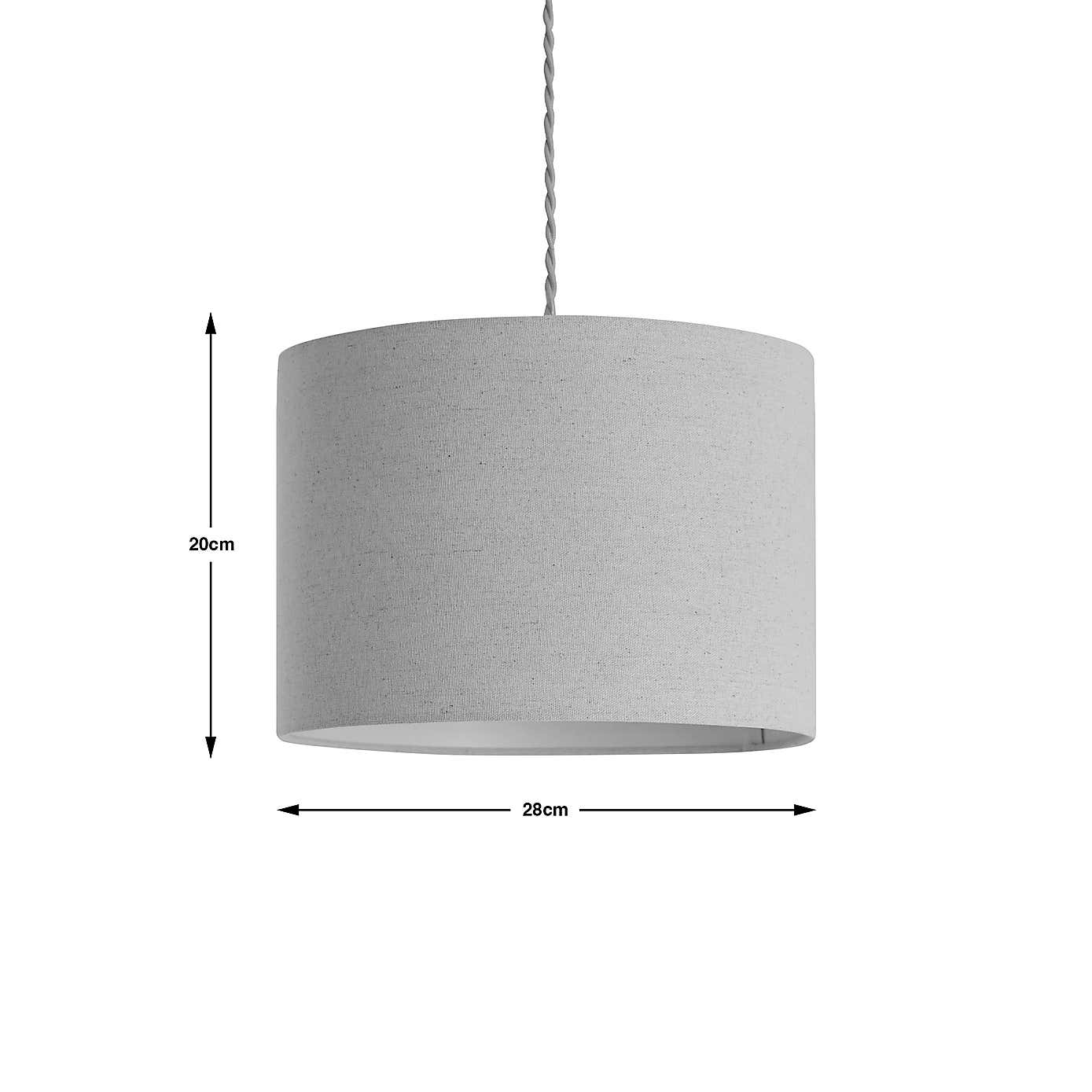 Luna Drum Lamp Shade