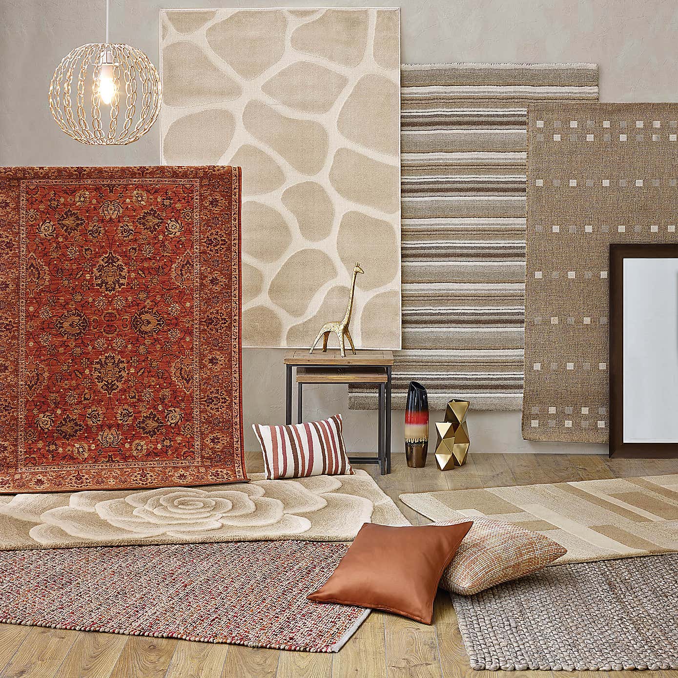 Chunky Jute Woven Rug