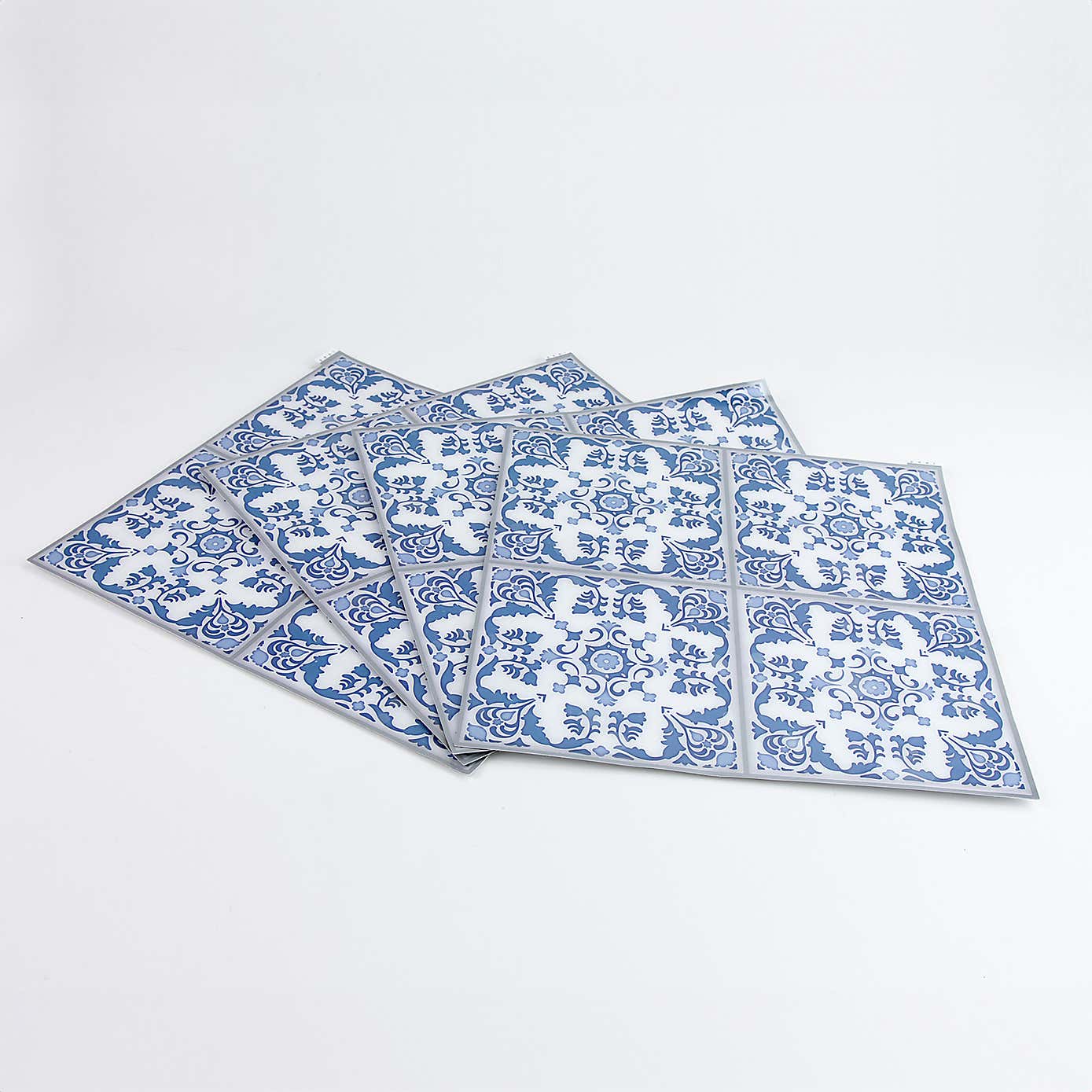 InHome Self Adhesive Backsplash Blue Tiles