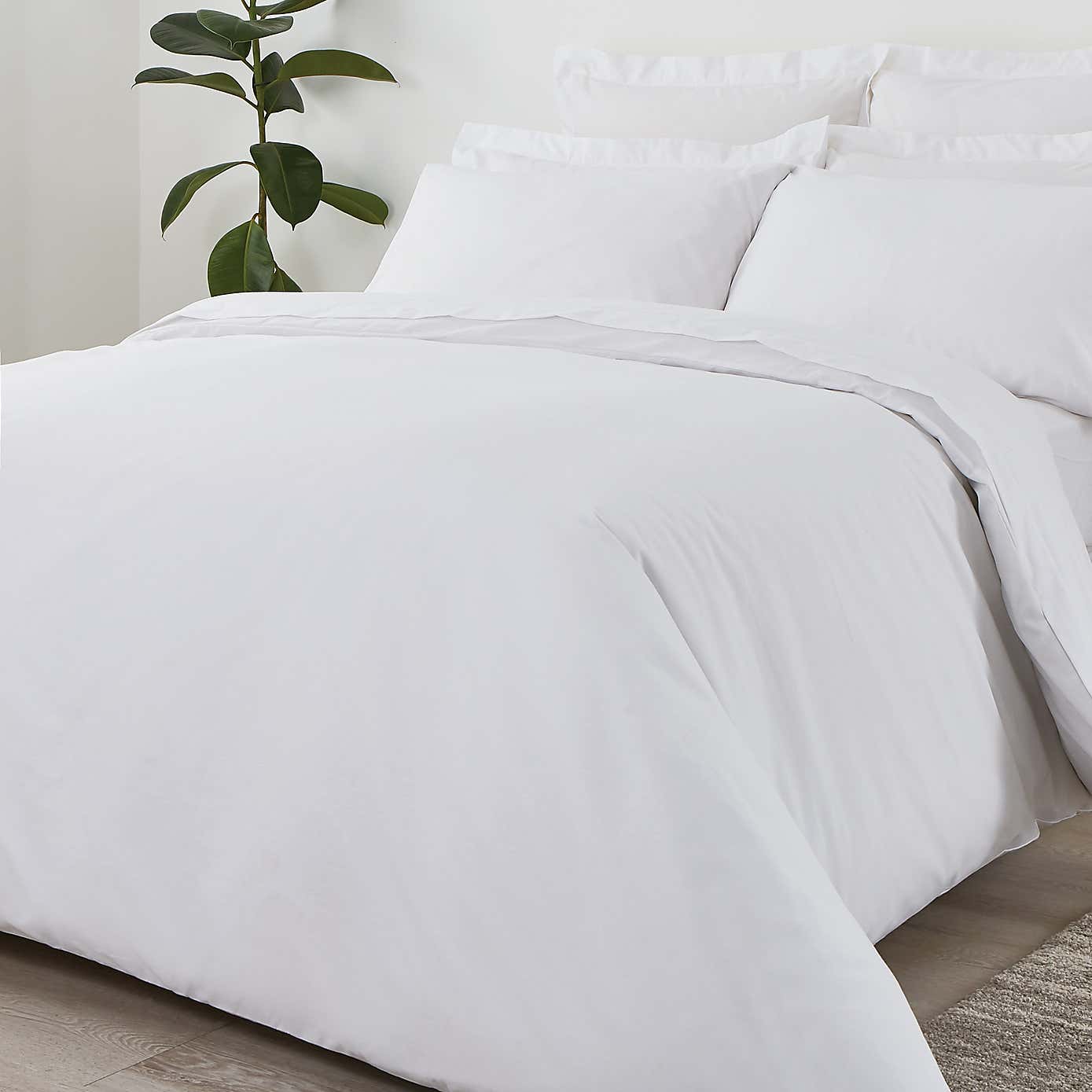 Non Iron Plain Dye Duvet Cover