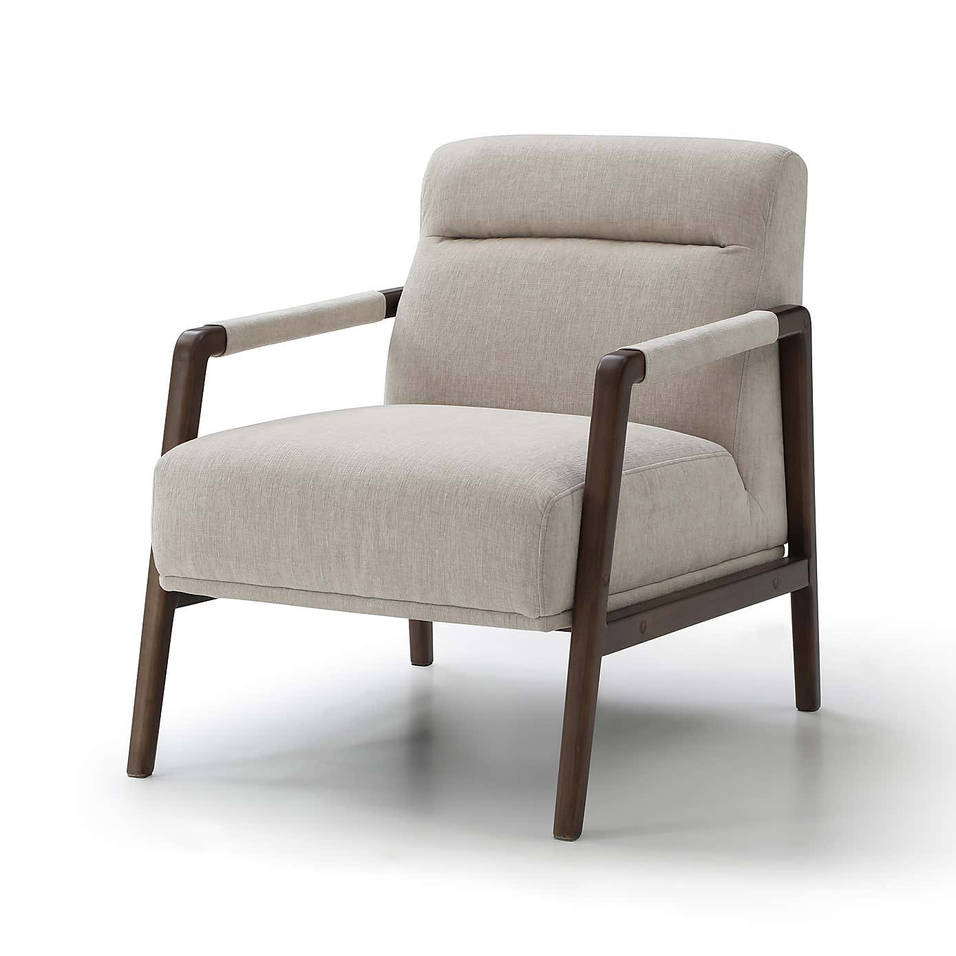 Myla Chenille Natural Accent Chair
