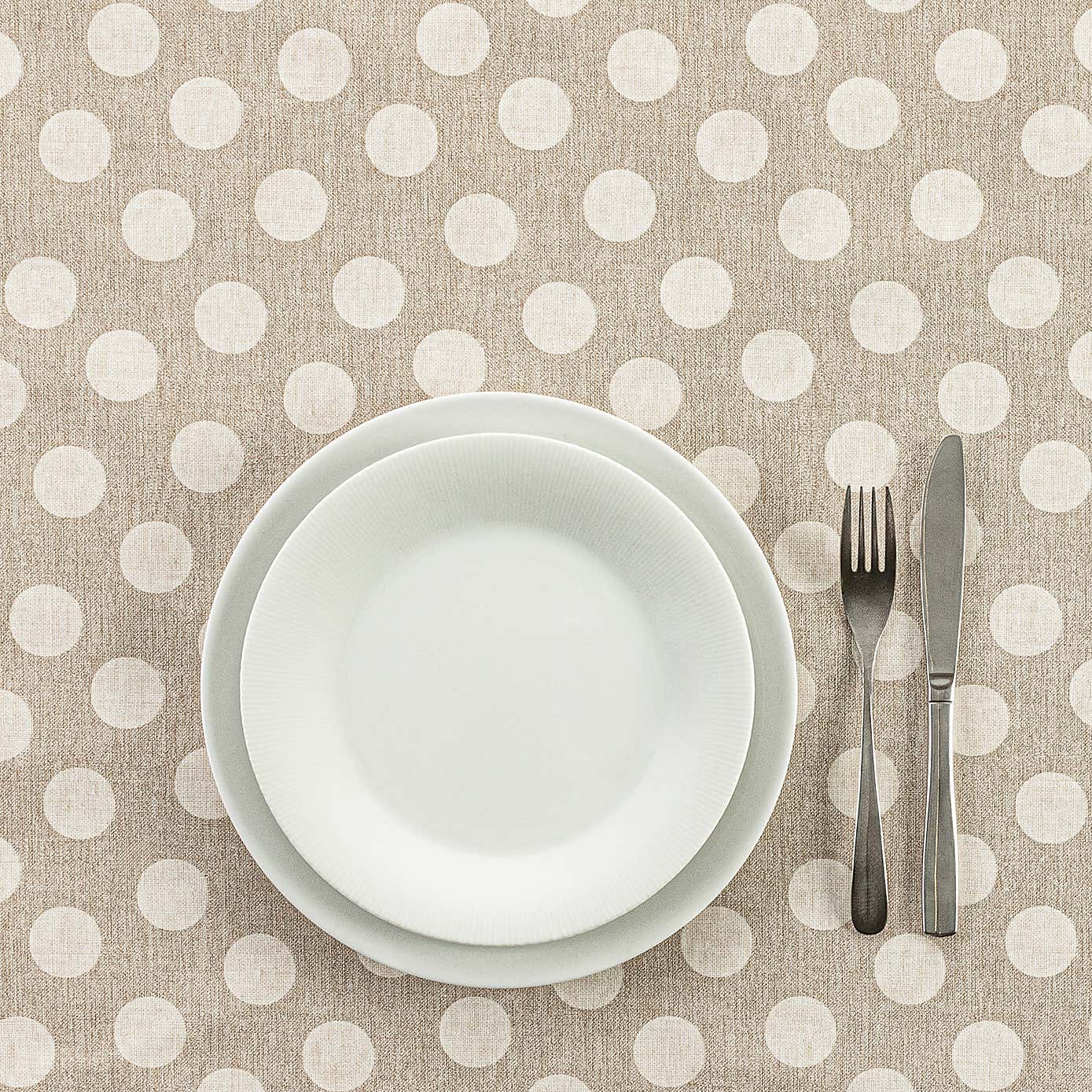 By the Metre Charlotte Dotty PVC Table Protector