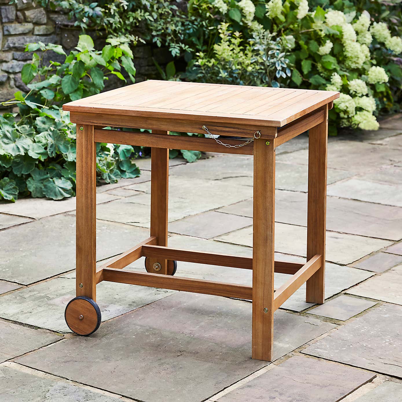 Compact Wooden Folding Dining Set