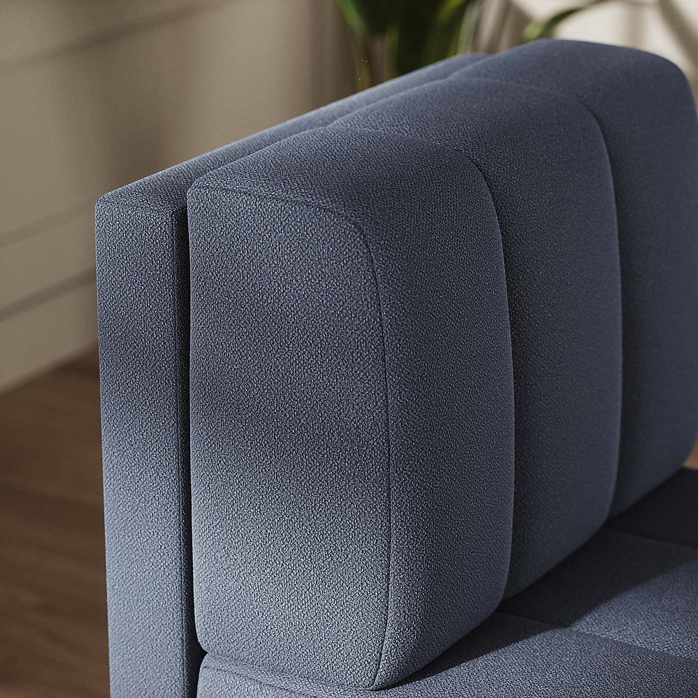 Amali Small Dining Bench, Boucle