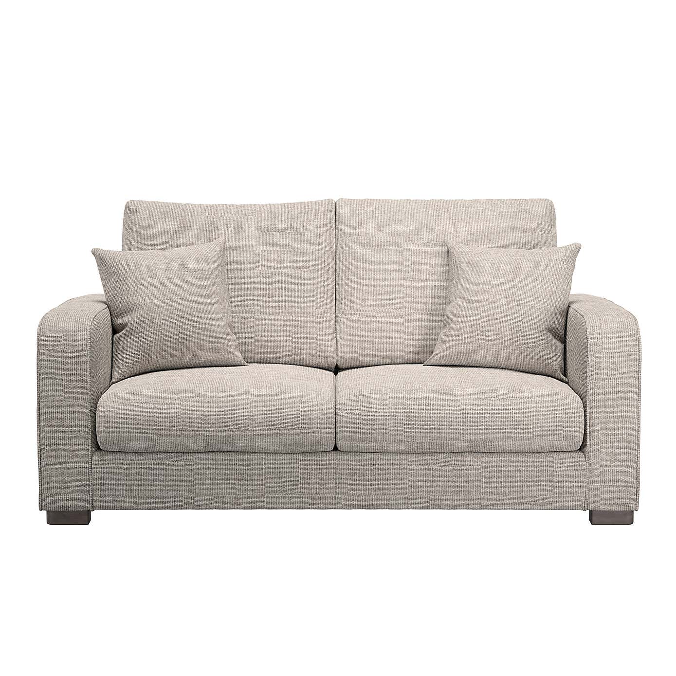 Carson Small Chunky Chenille 3 Seater Sofa