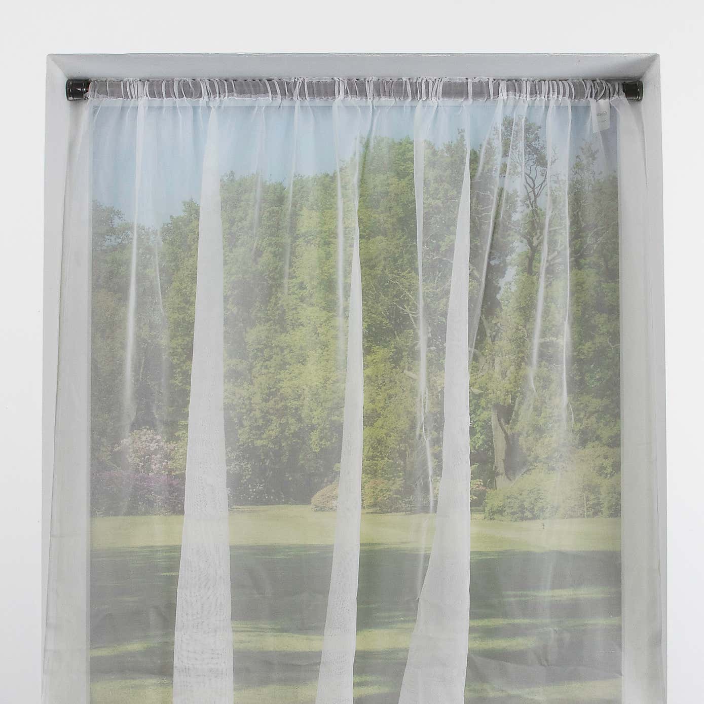 Wood Finish 22/25mm Extendable Tension Rod