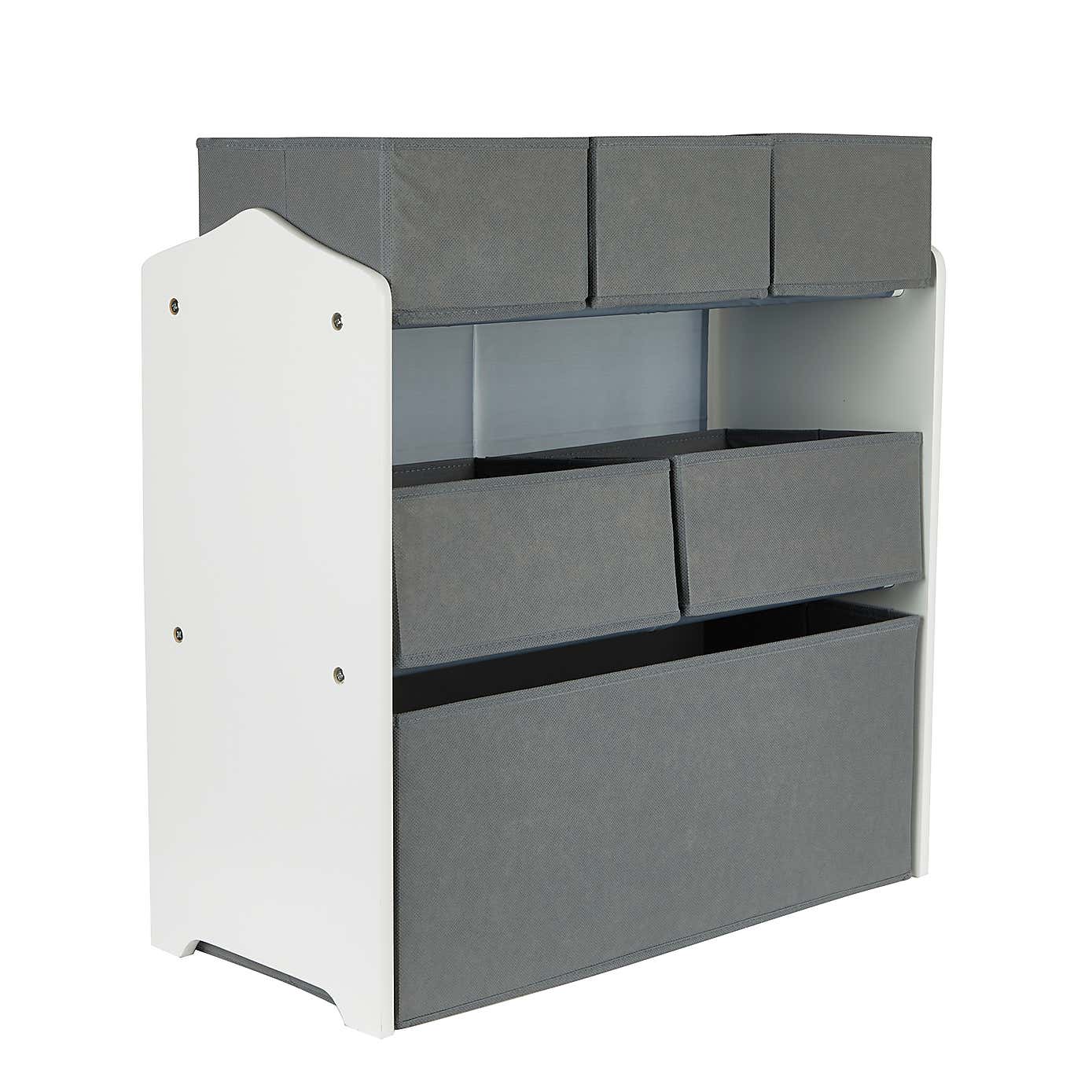 Grey and White Organiser