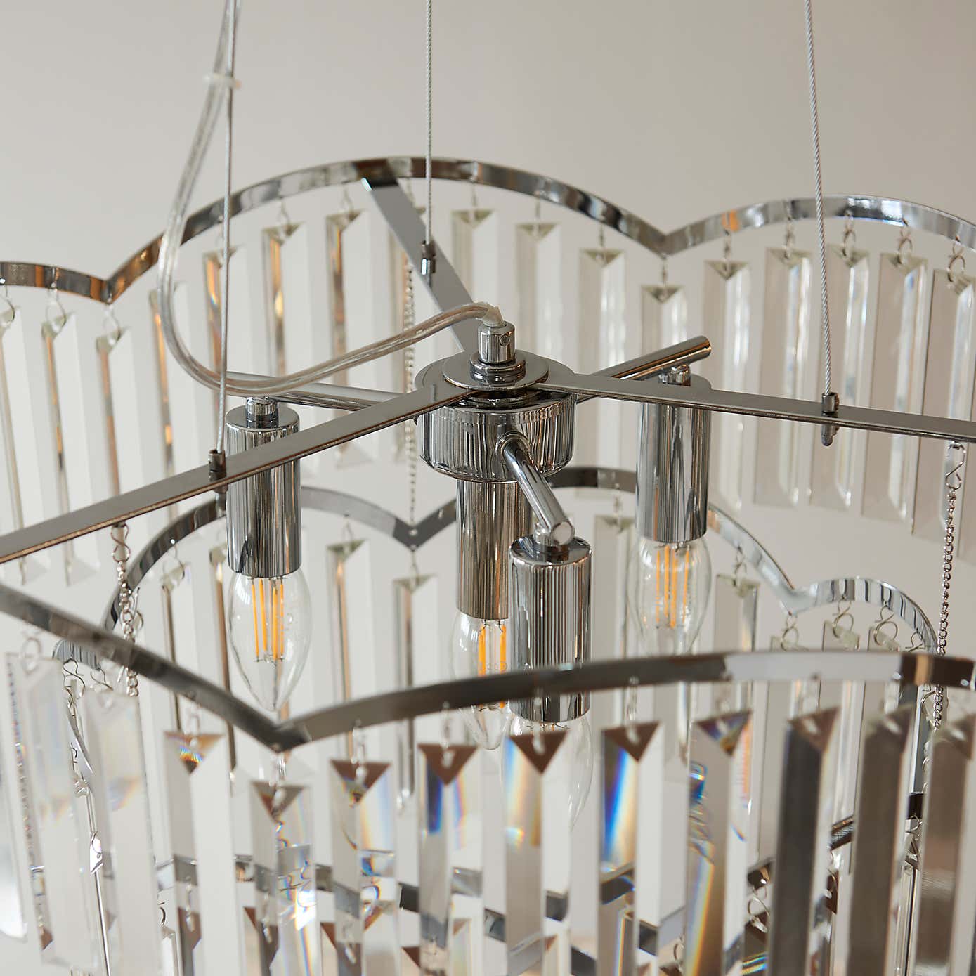 Avila 4 Light Adjustable Chandelier