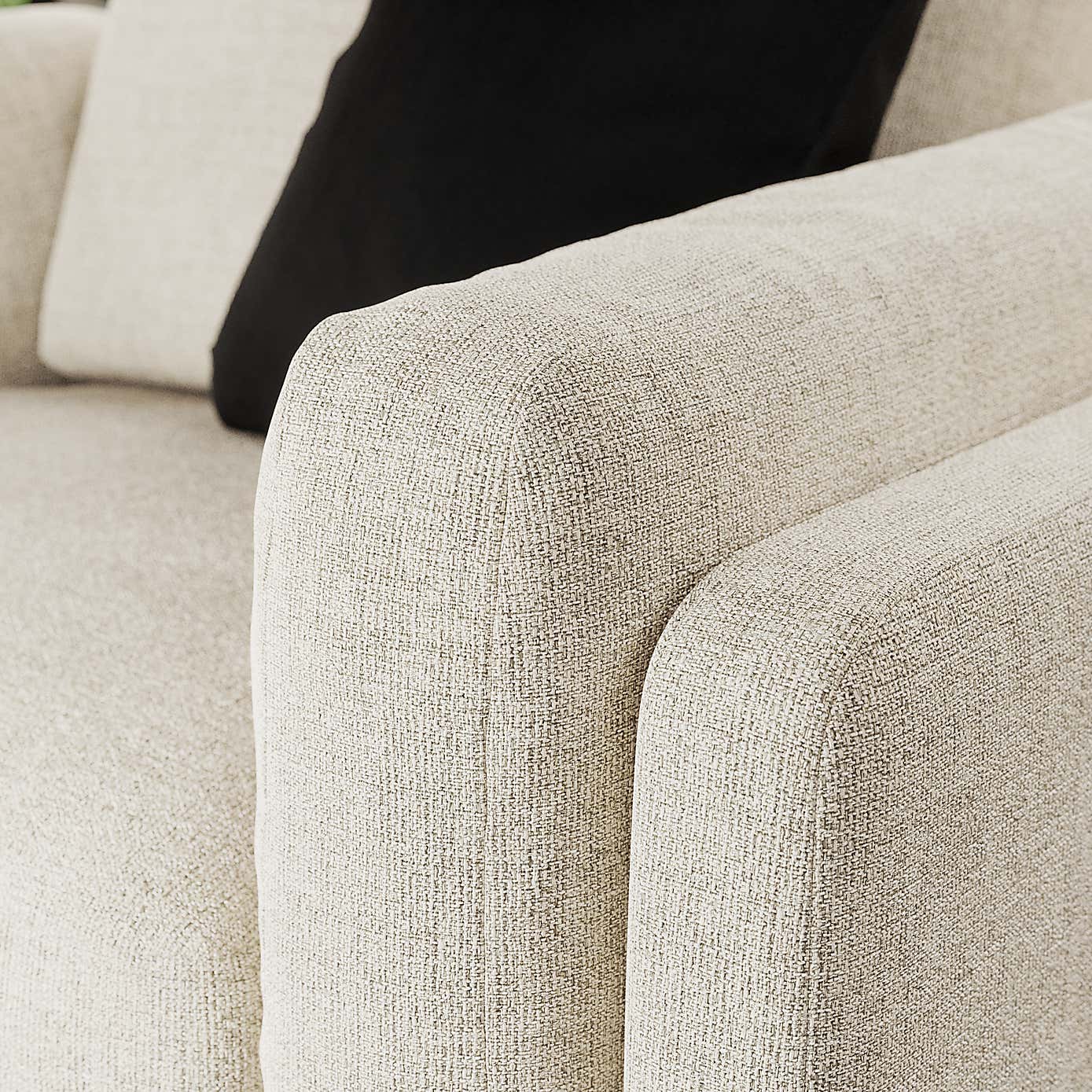 Newton Chunky Tonal Weave Snuggle Chair