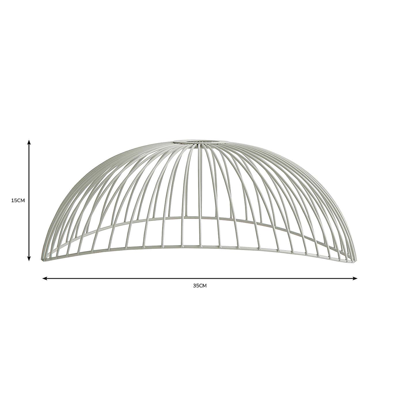 Elements Jaula Easy Fit Pendant Shade