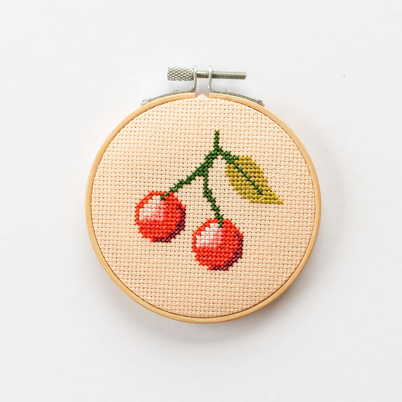 Cotton Clara Cherry Cross Stitch Kit