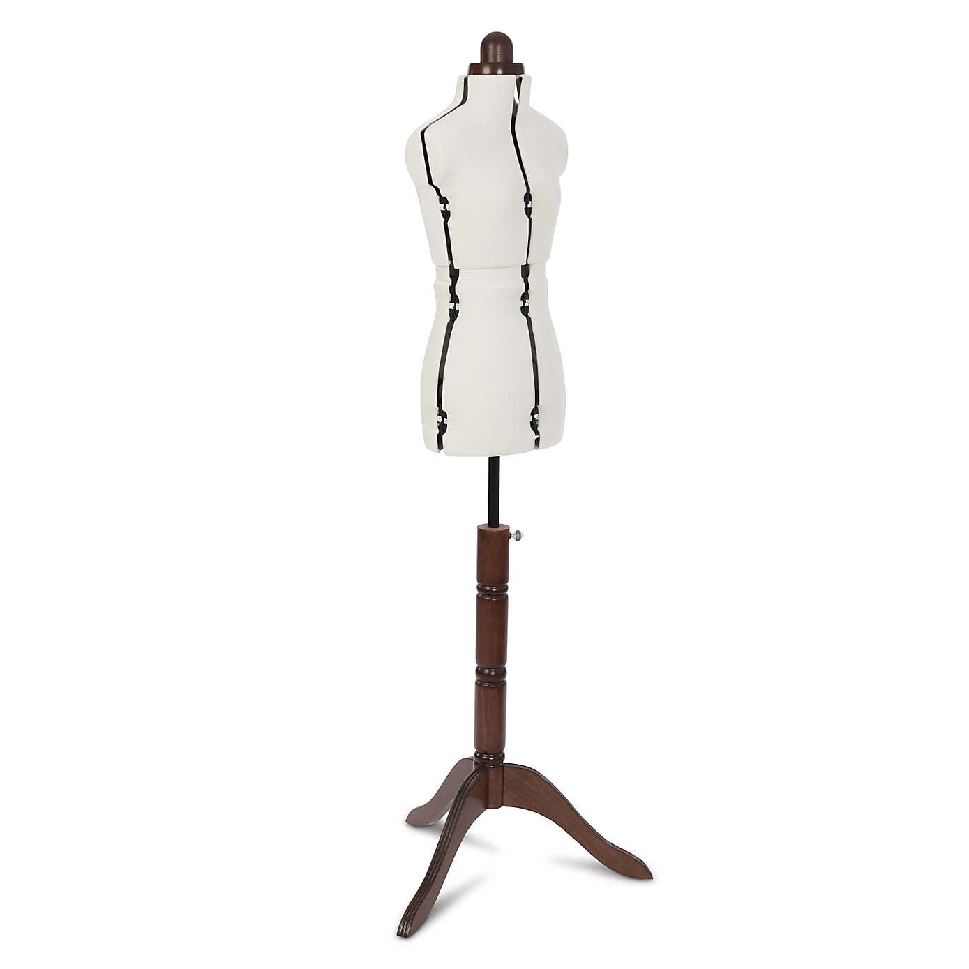 Lady Valet Ecru Adjustale Dress Form