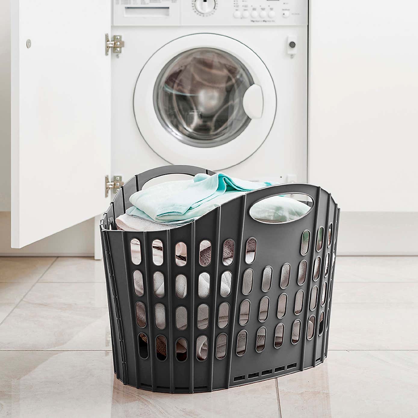 Addis Fold Flat Laundry Basket