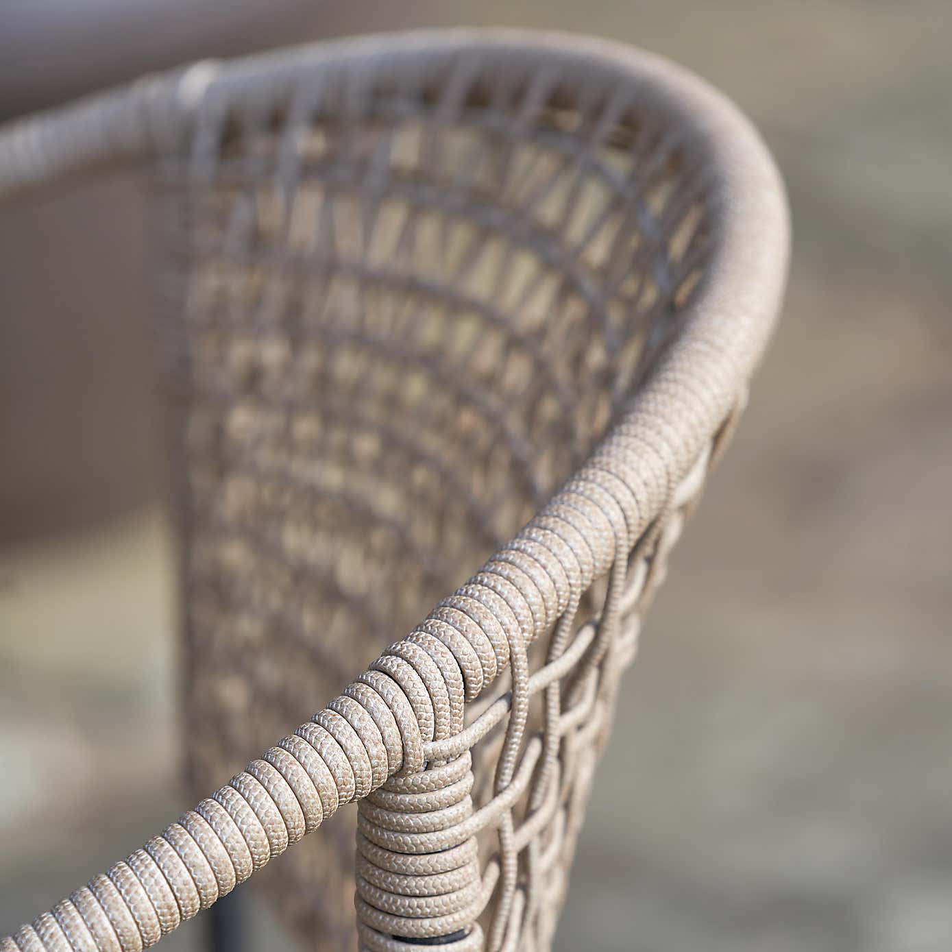 Pacific Lifestyle Dakota Natural Wheat Outdoor Bistro Set