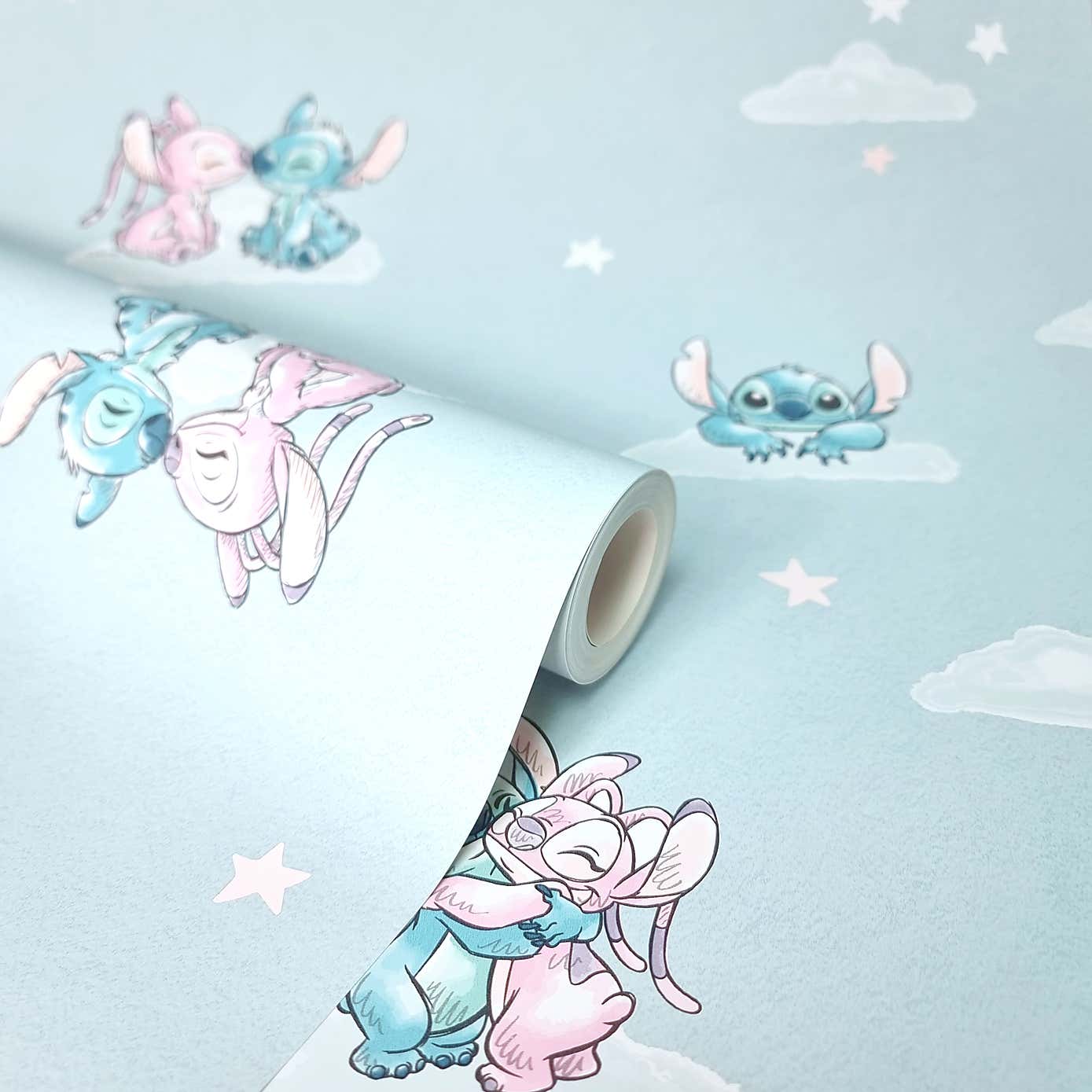 Disney Stitch Blue Wallpaper