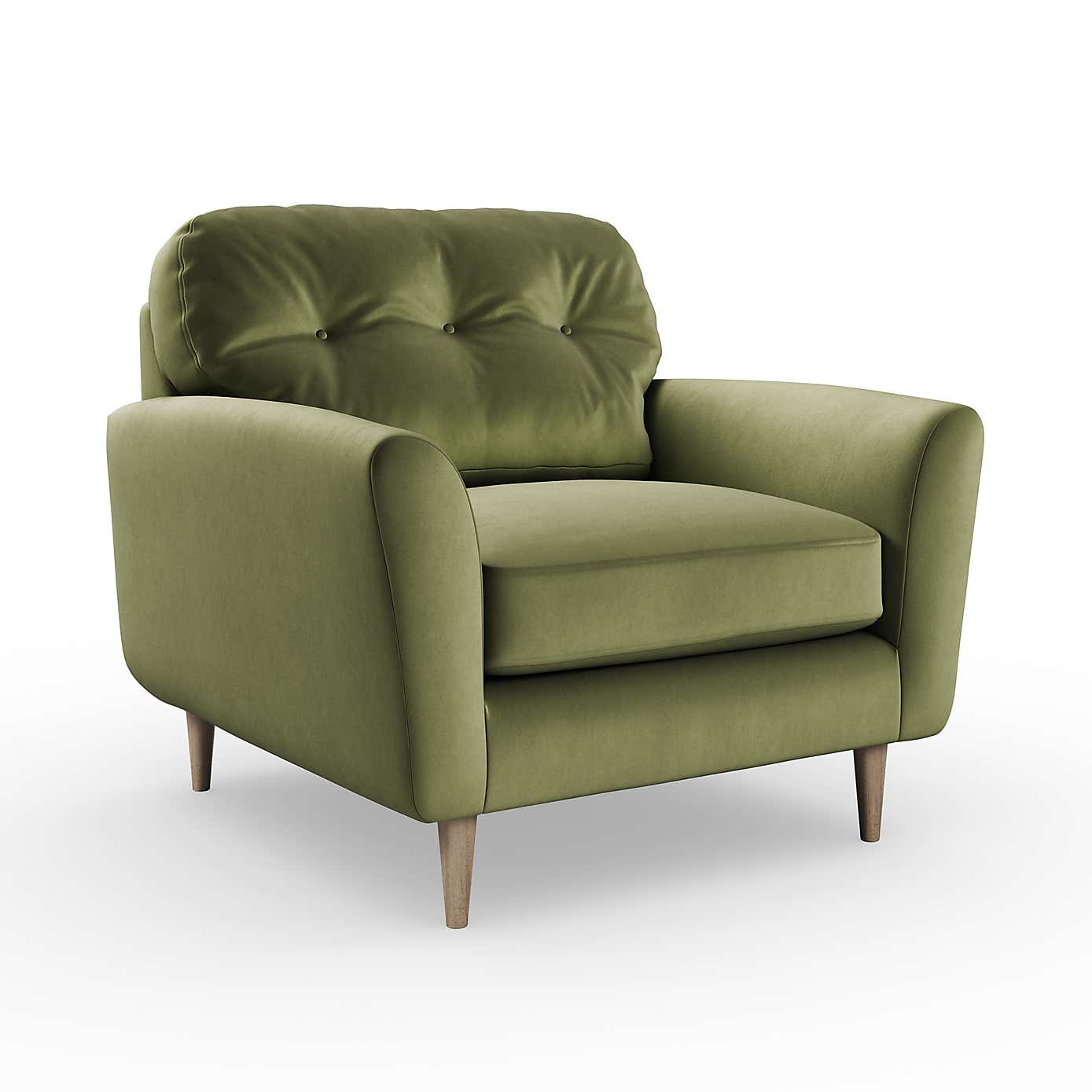 Sven Opulent Velvet Snuggle Chair