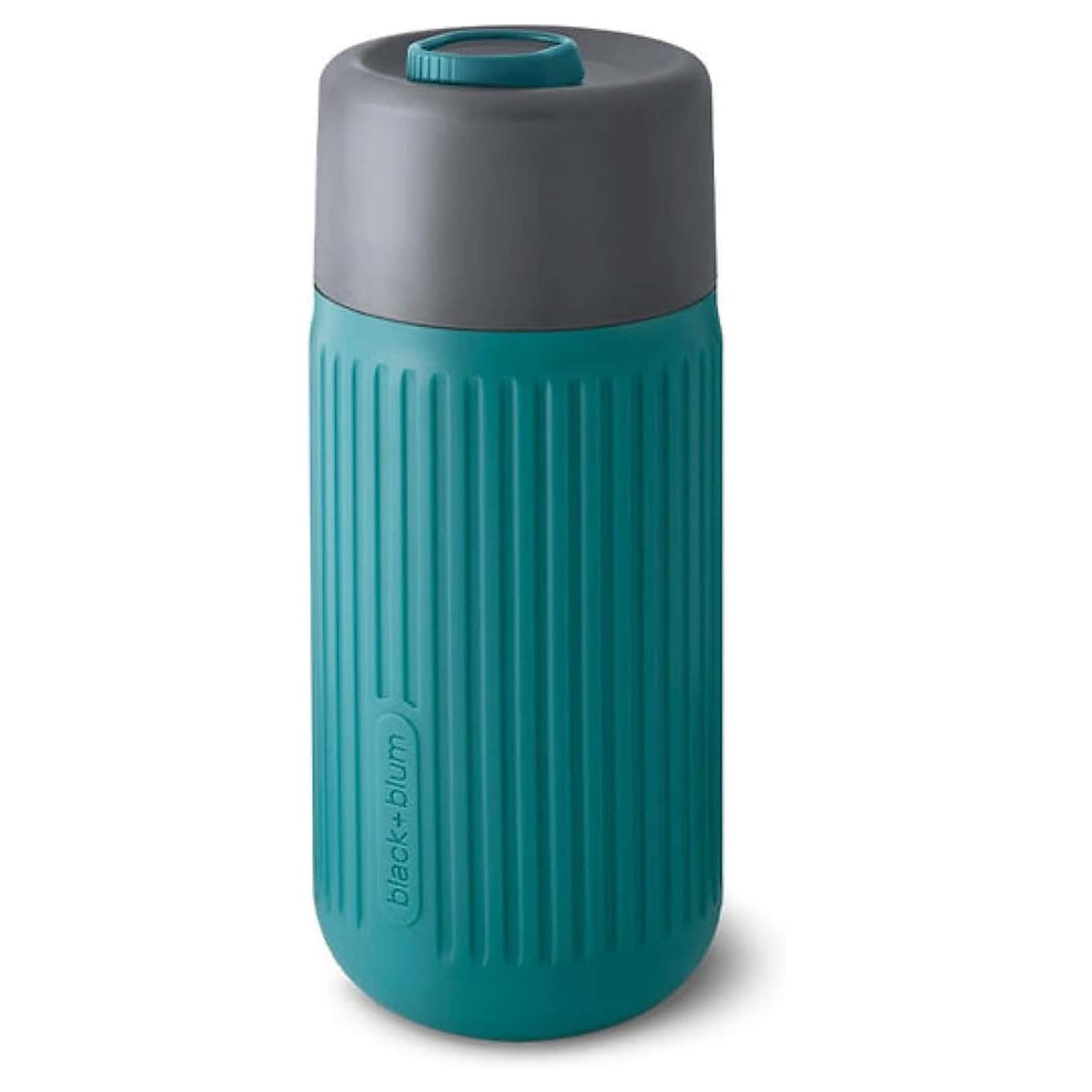 Black and Blum Glass Travel Cup