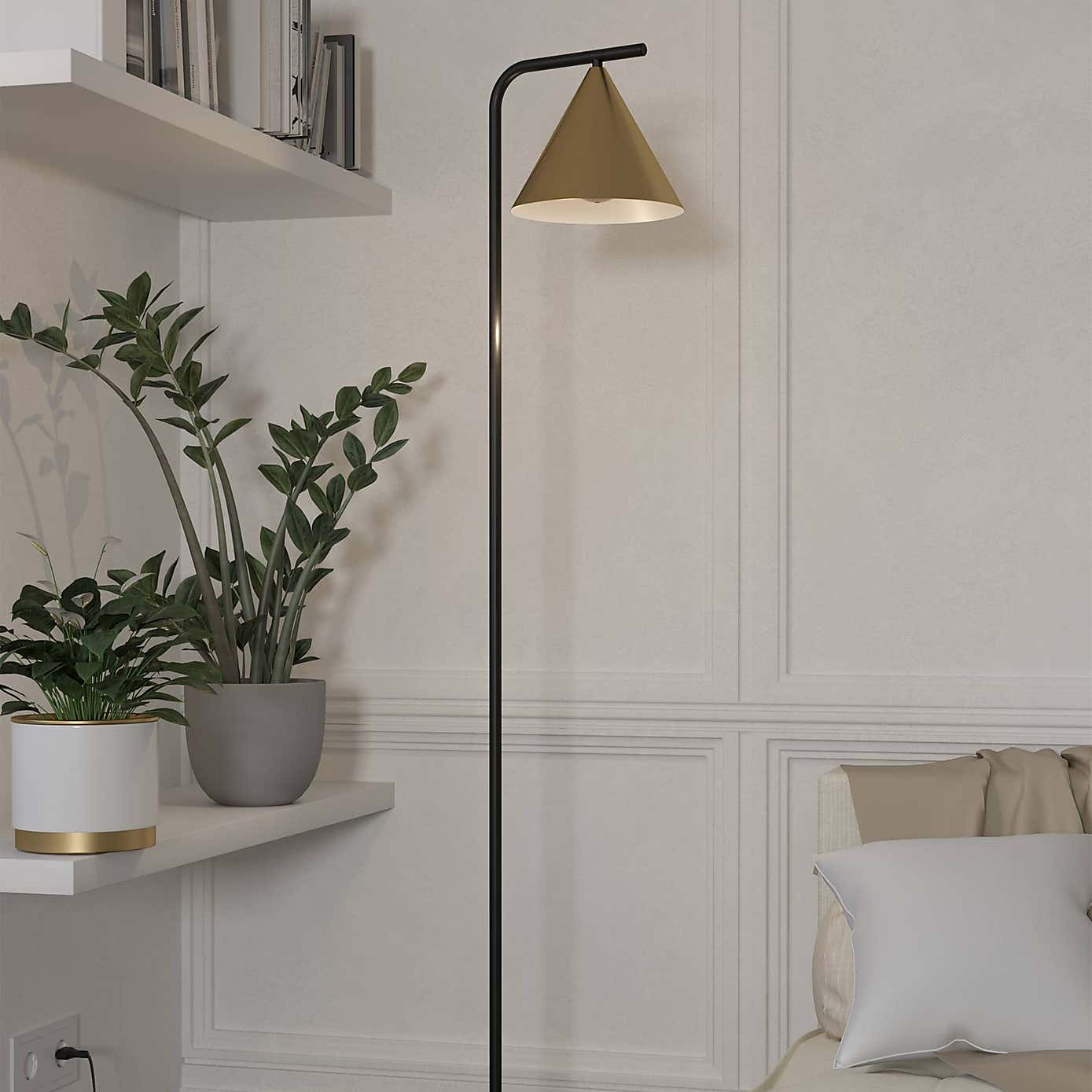 EGLO Narices Conical Floor Lamp