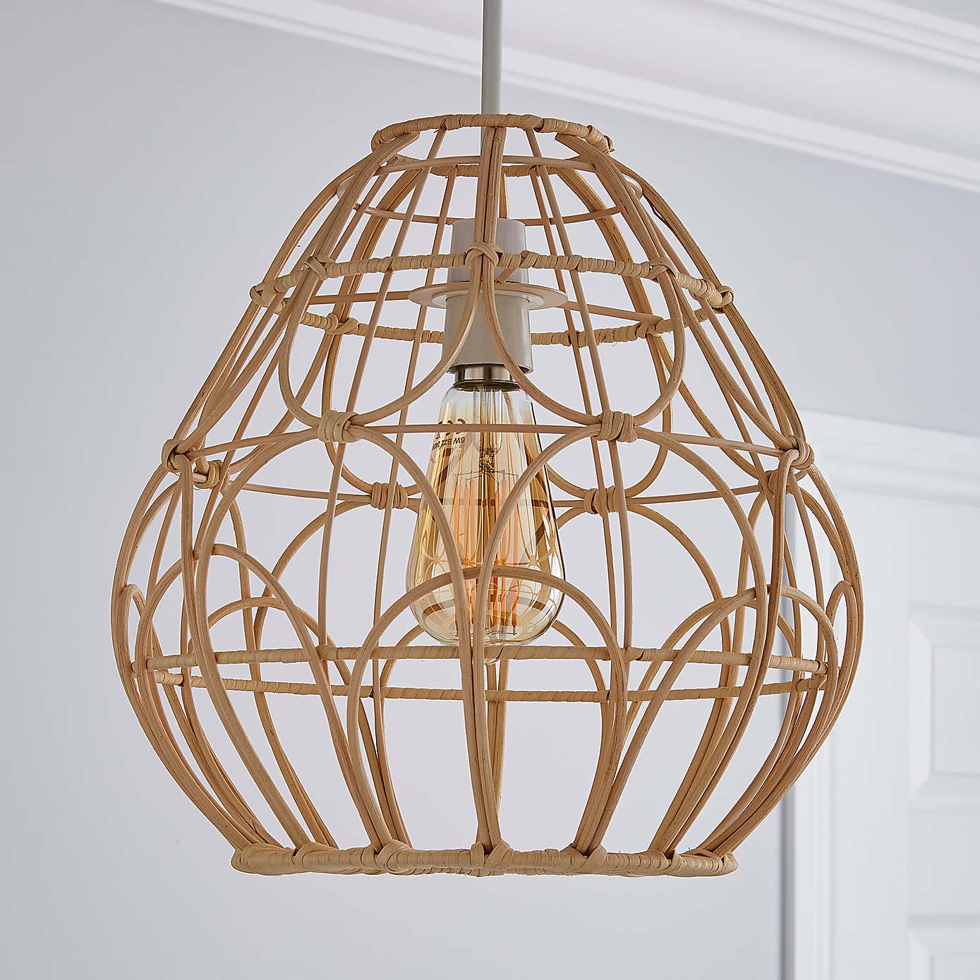 Decorative Cane Easy Fit Pendant Shade