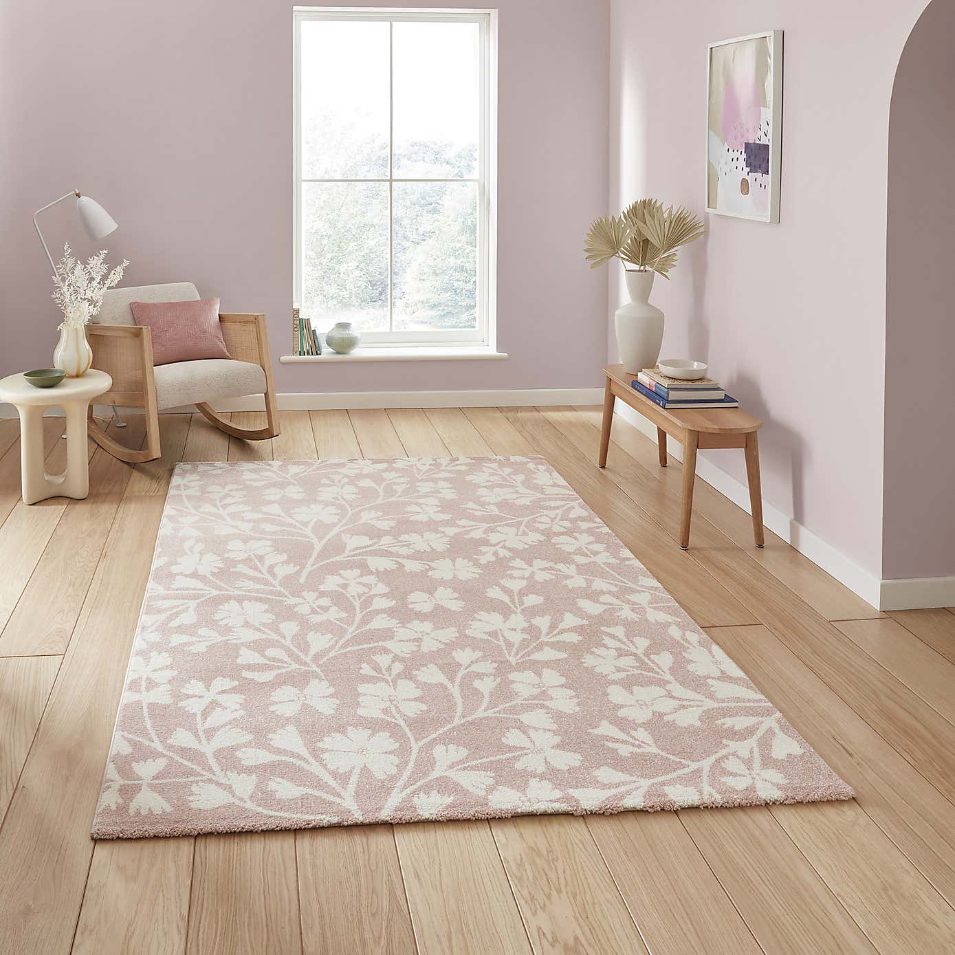 Catherine Lansfield Grace Floral Rug