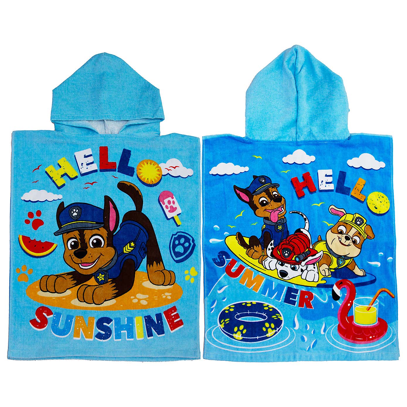 Paw Patrol Cotton Towel Poncho