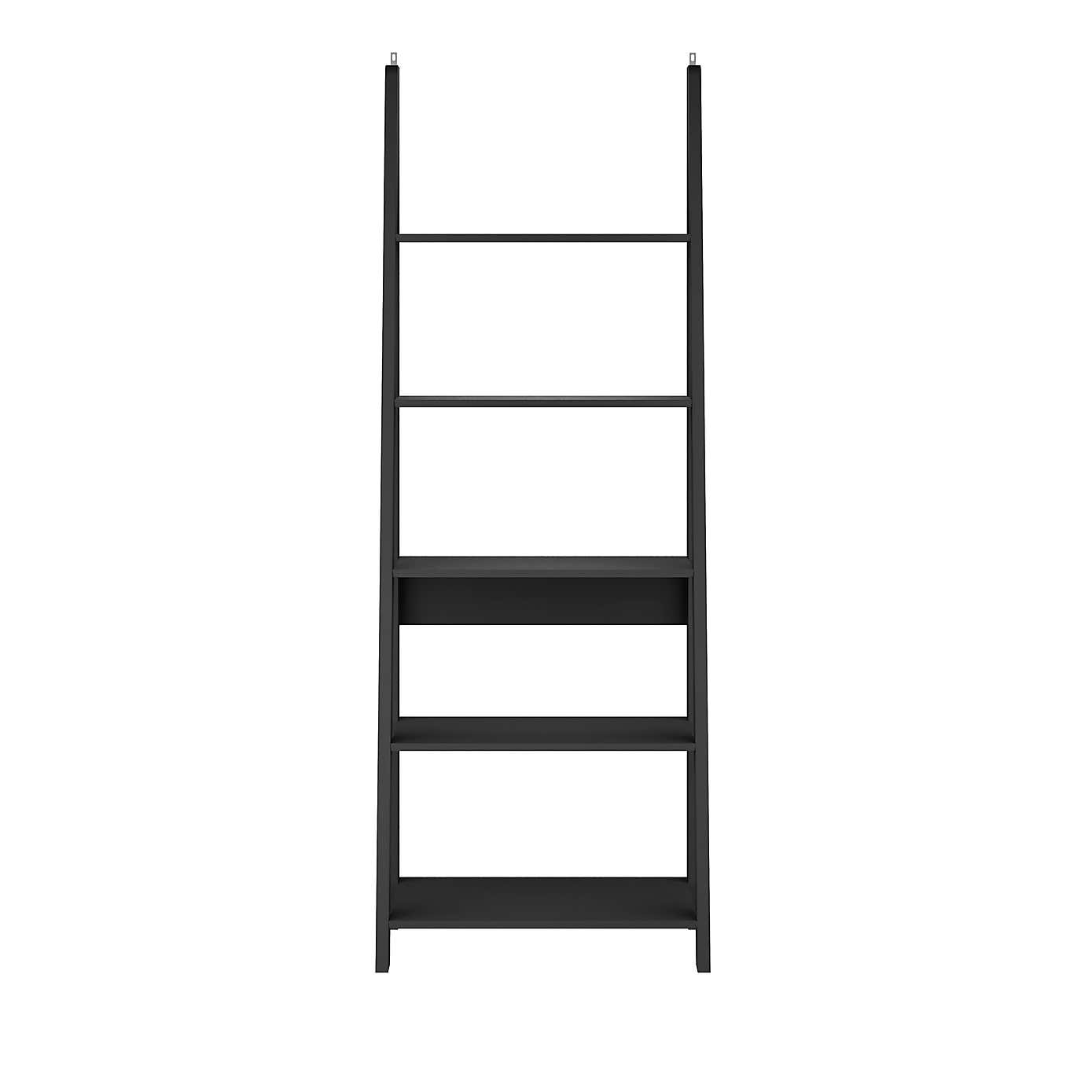 Tiva Wooden Ladder Bookcase