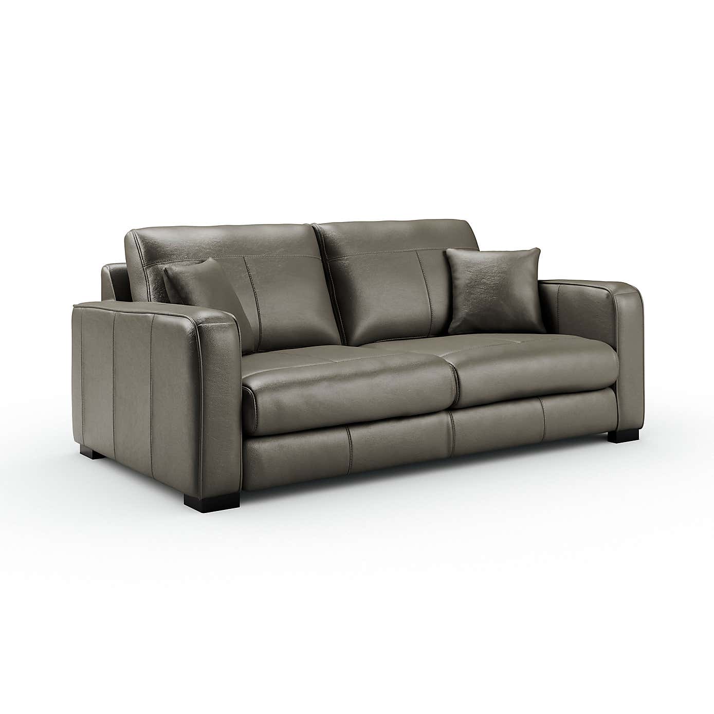 Carson Classic Leather 3 Seater Sofa