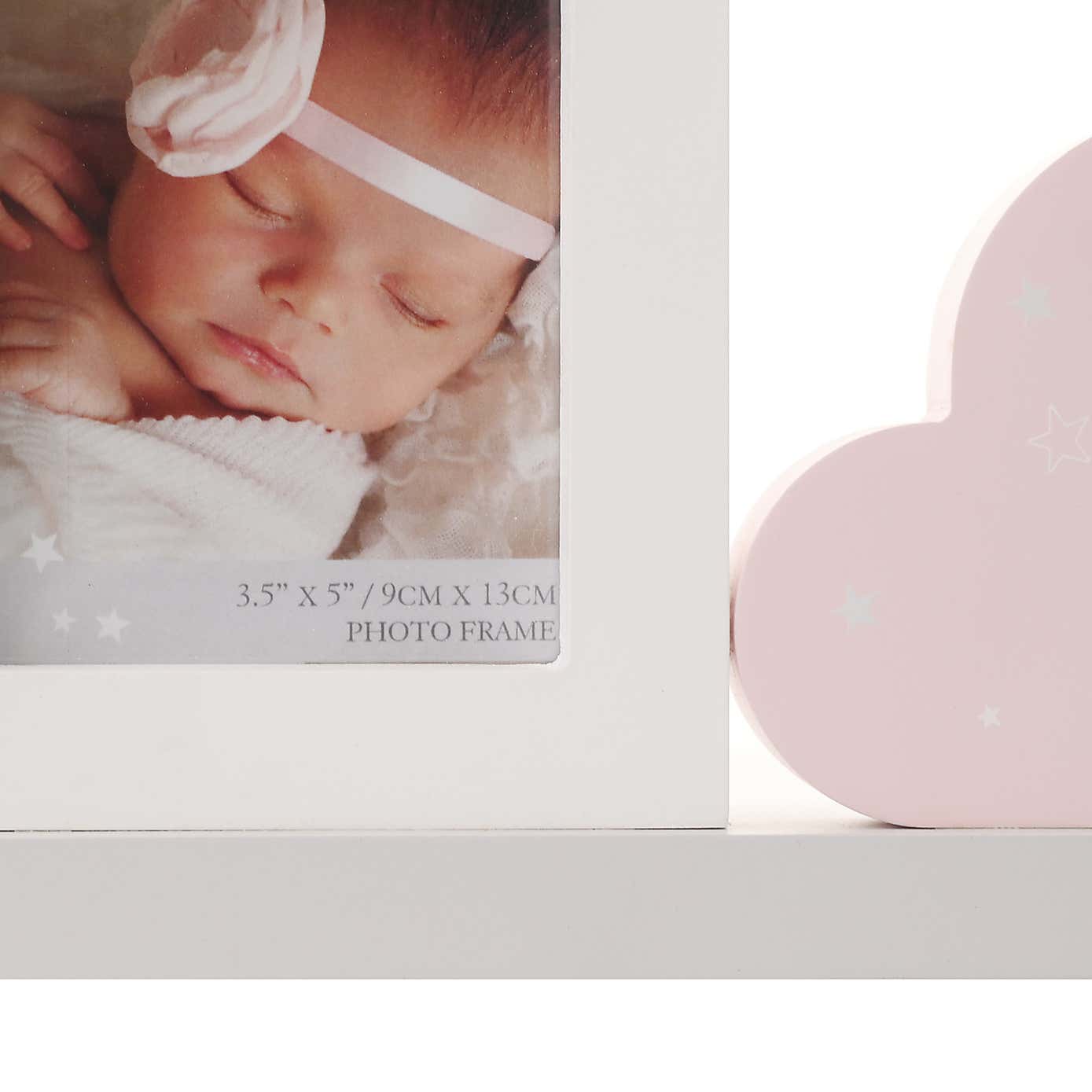 Bambino Dream Big Little Lady Pink Photo Frame