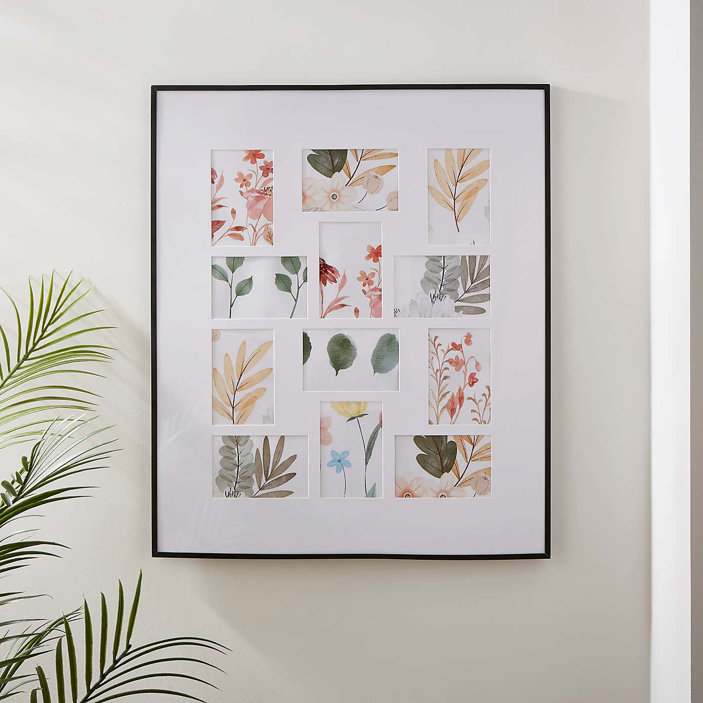 Skinny Metal Multi Photo Frame