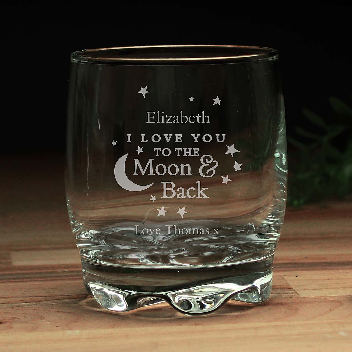 Personalised To the Moon and Back Tumbler