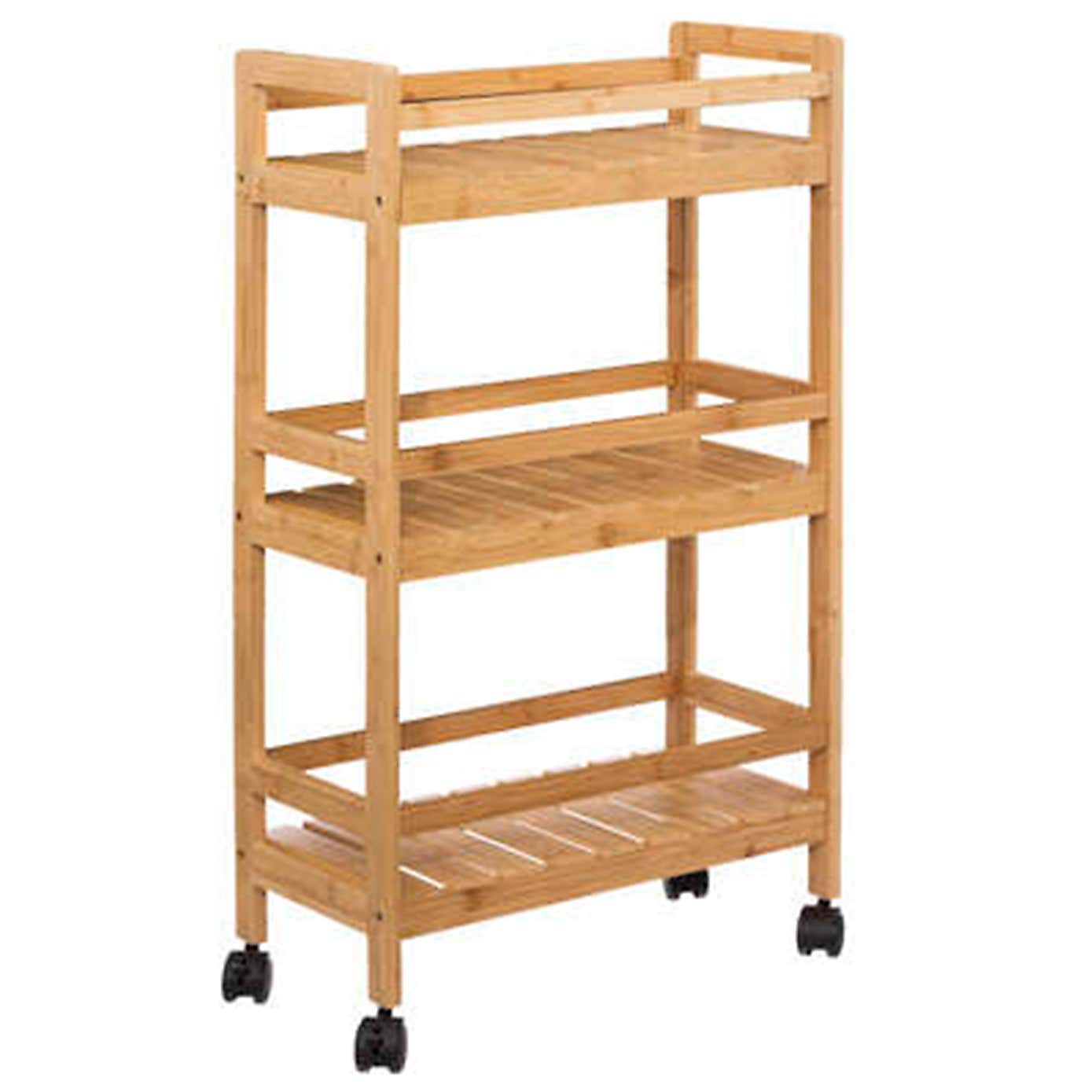 Bamboo Kitchen Trolley