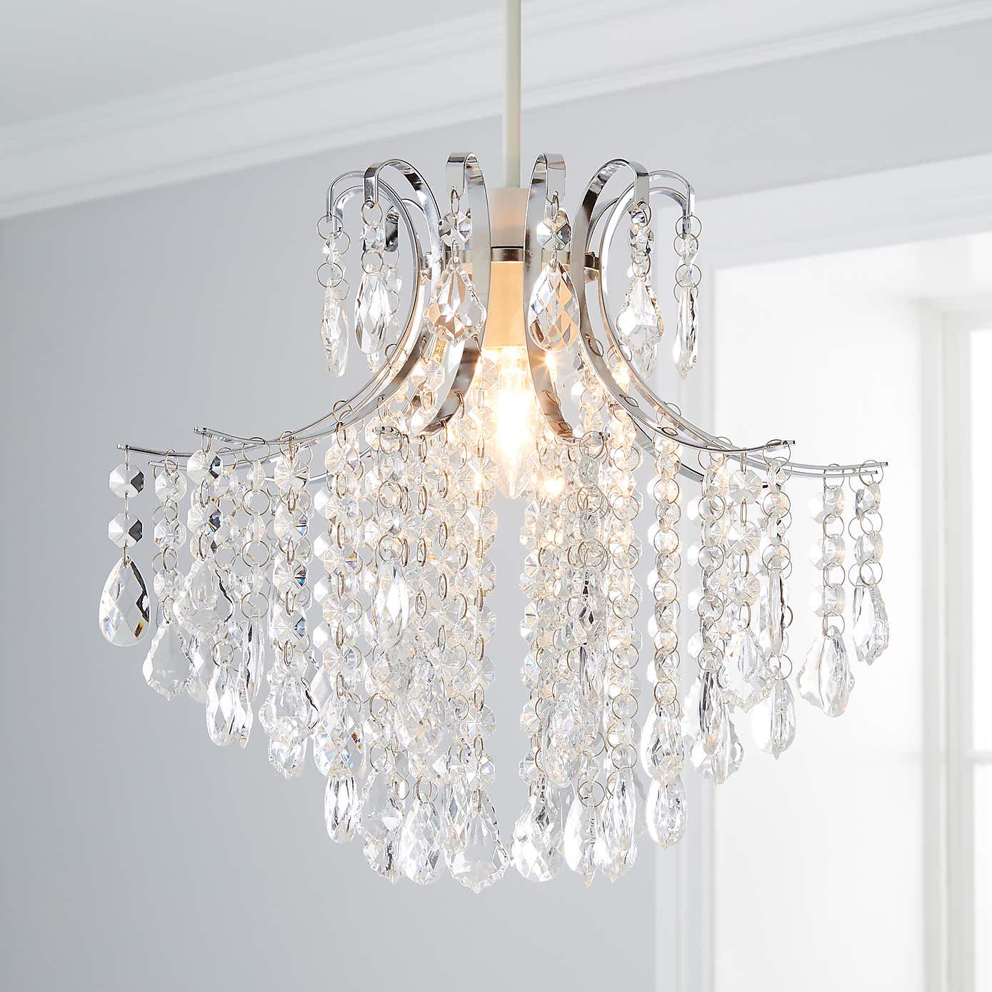 Sheridan Jewel Easy Fit Chandelier Pendant Shade