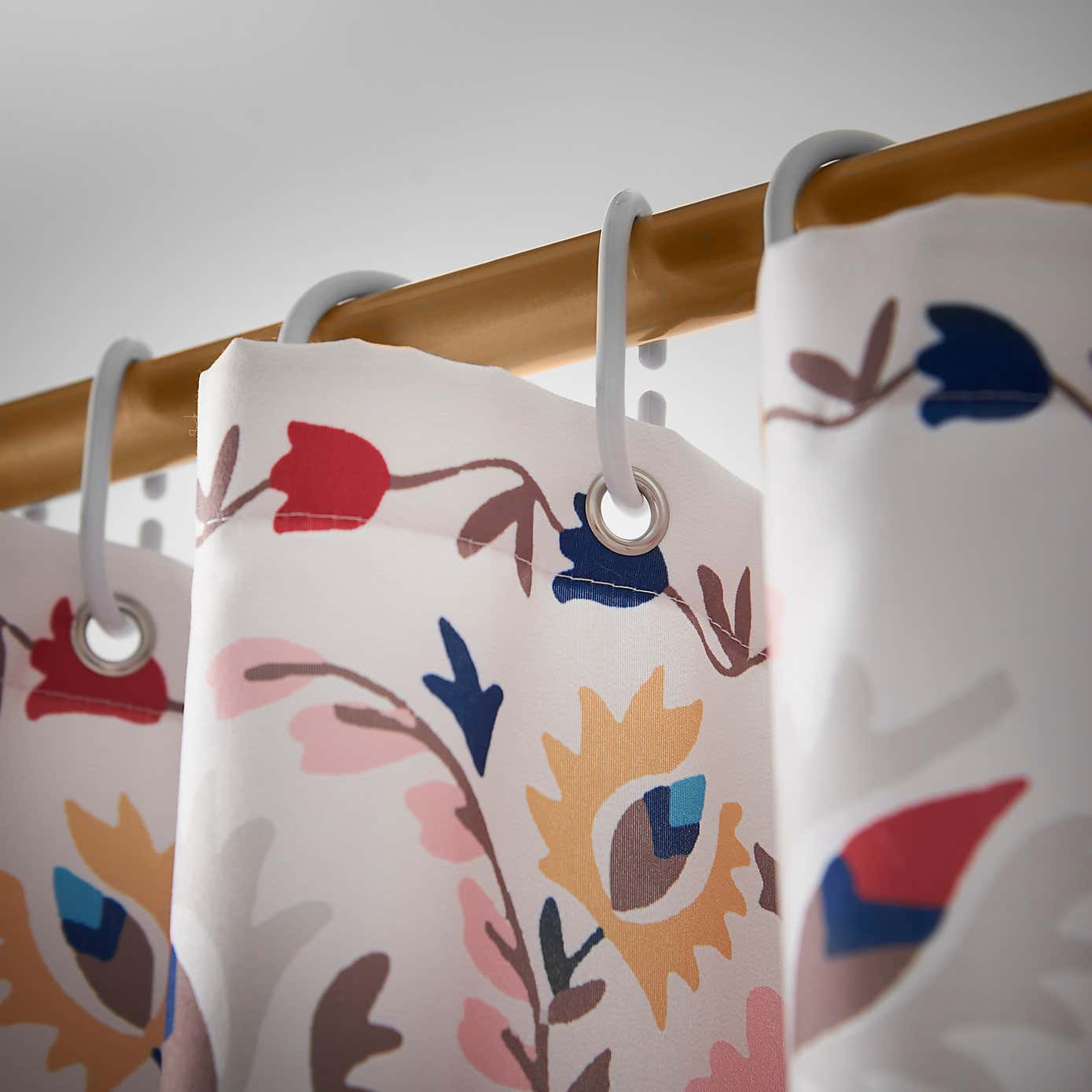 Hani Floral Shower Curtain