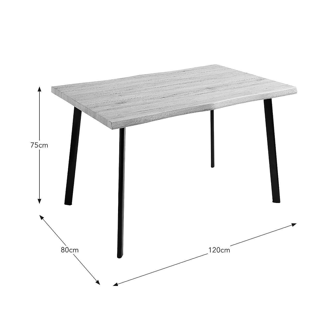 Tiarna Wave Edge Dining Table