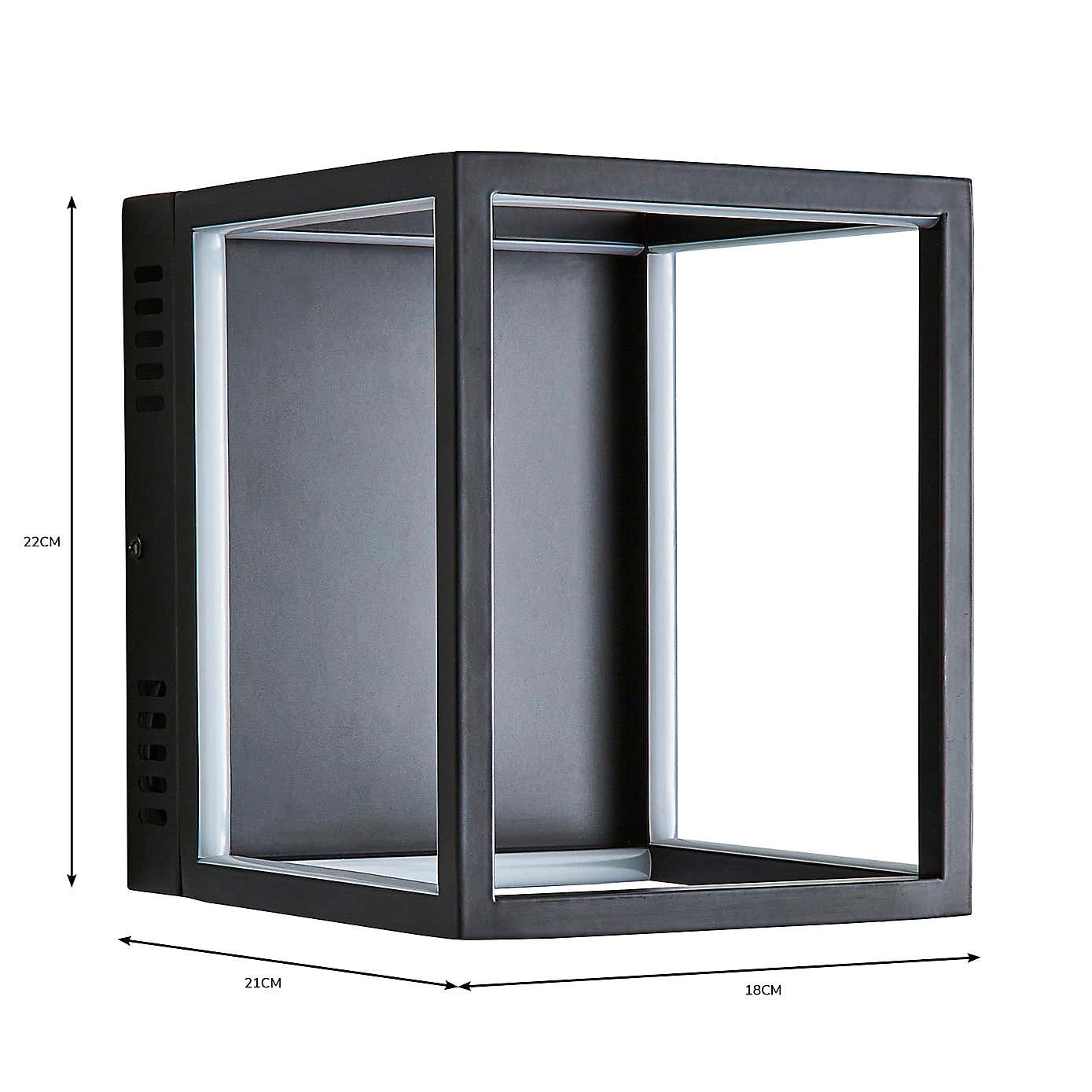 Depere Black LED Wall Light