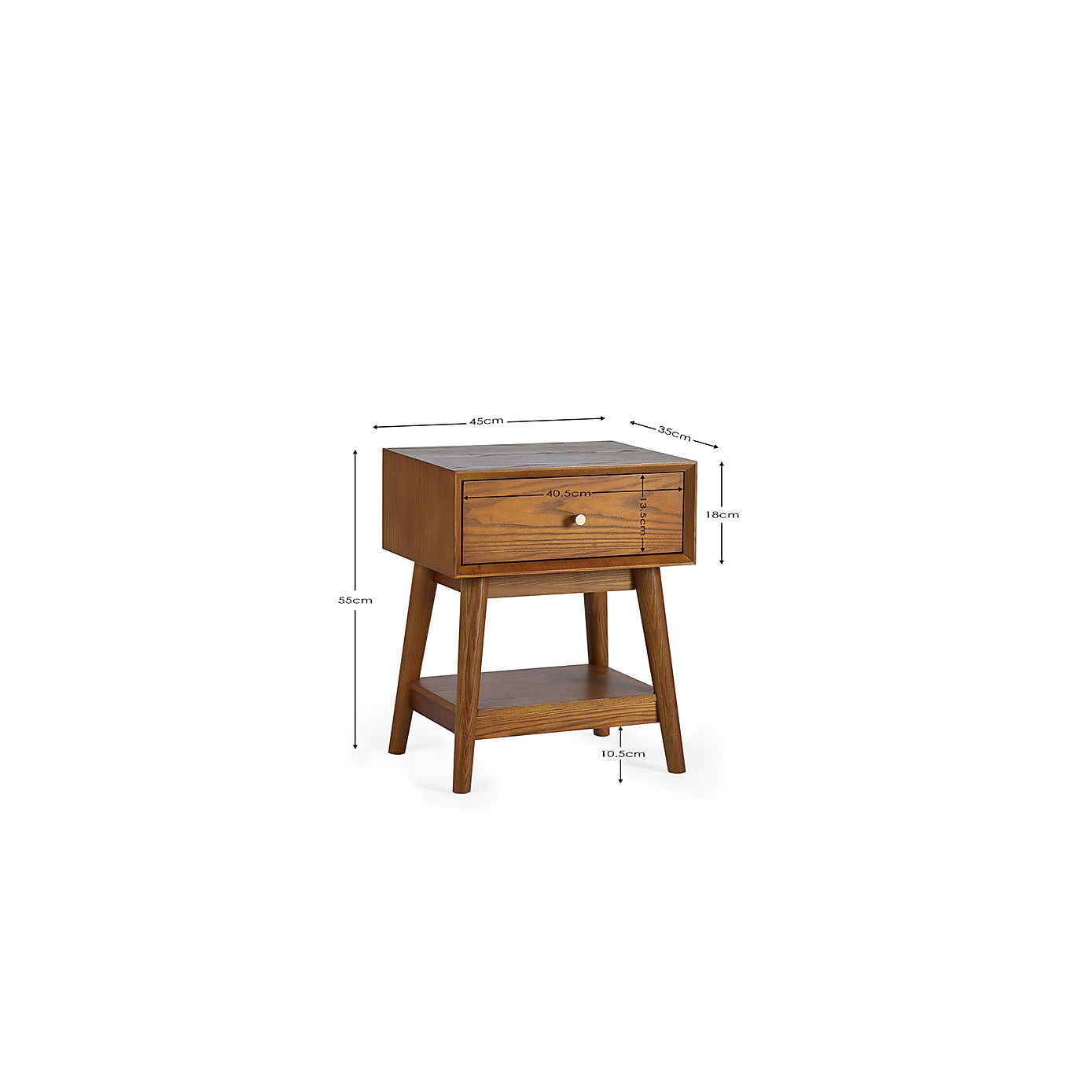 Lowry 1 Drawer Side Table